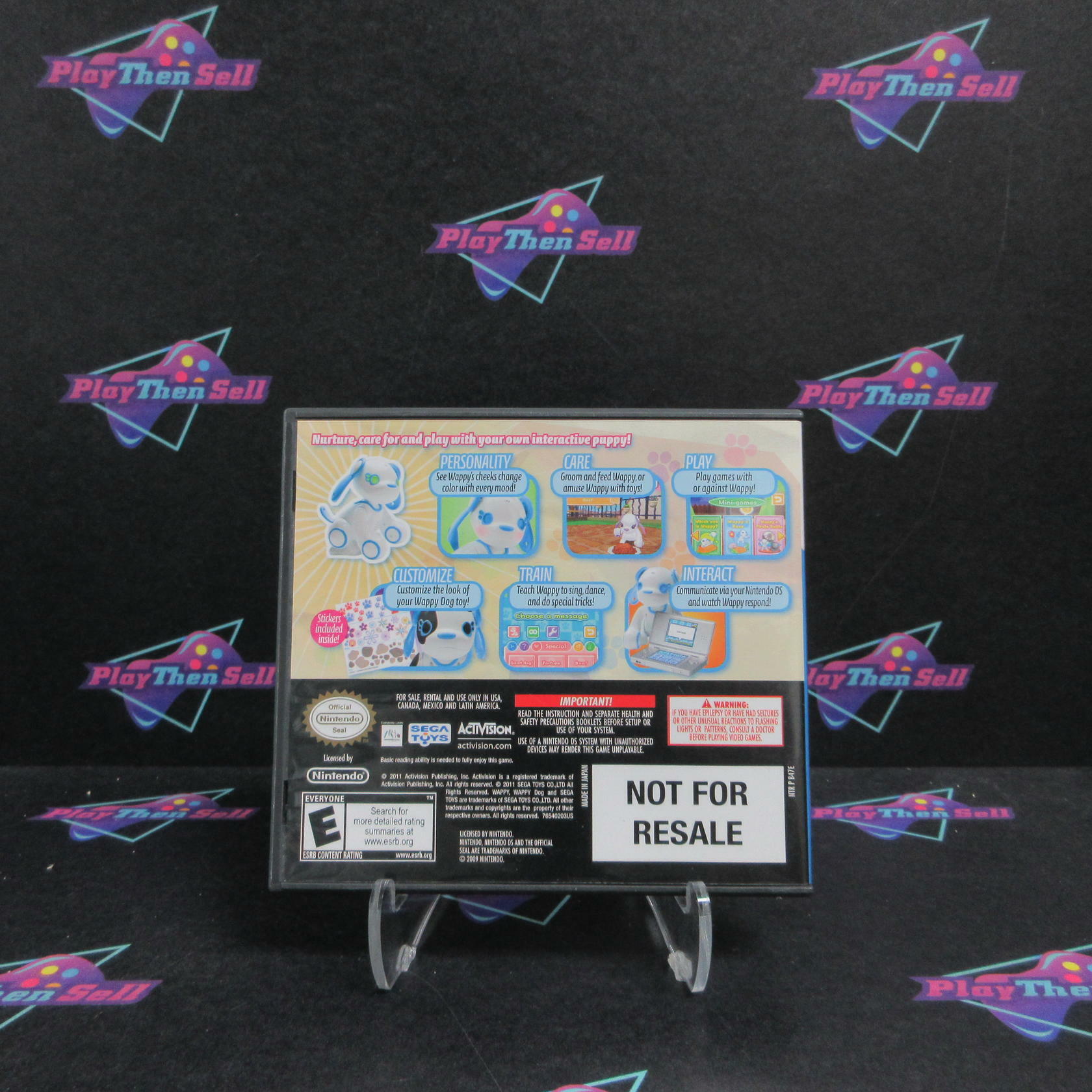 Wappy dog Nintendo DS Complete - Excellent