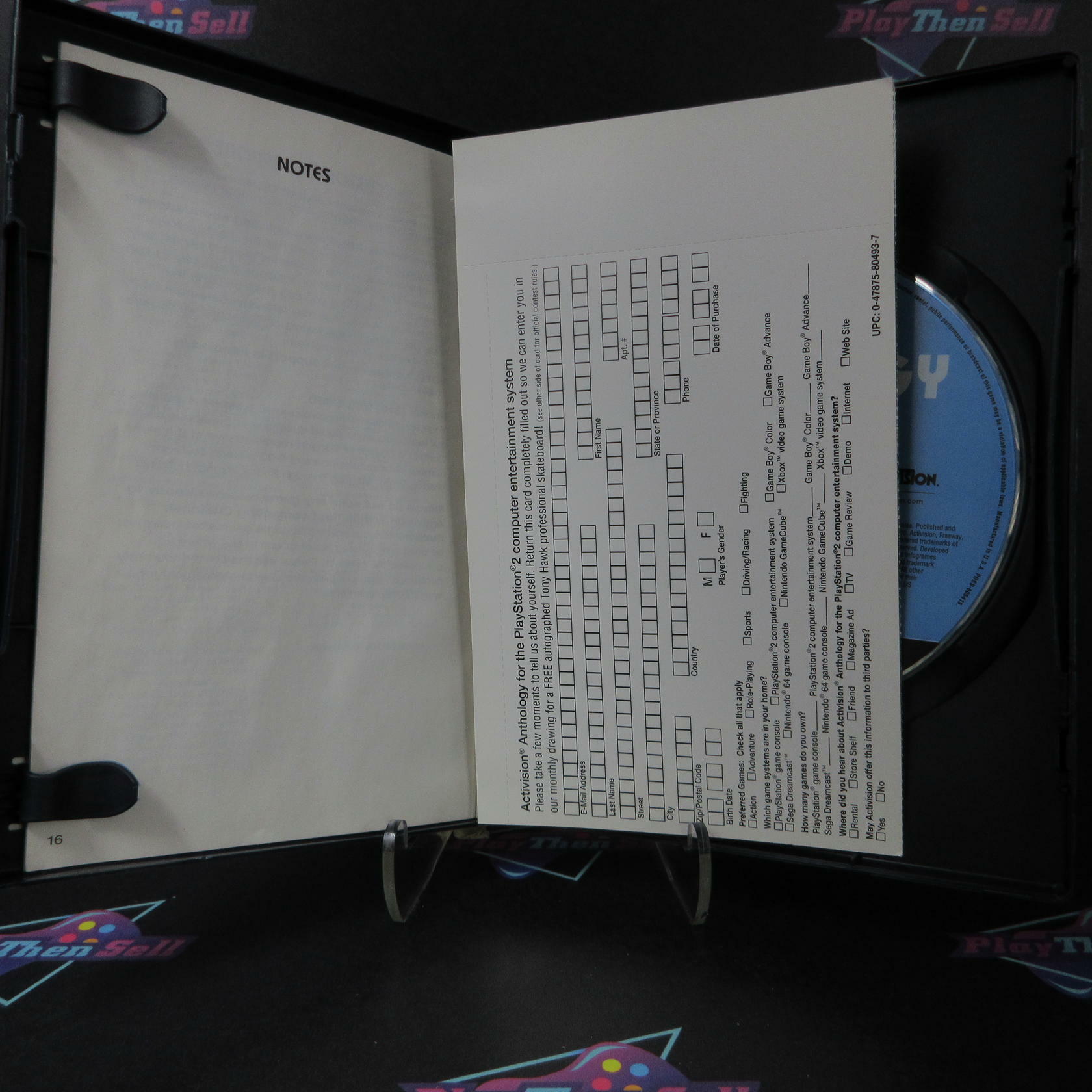 Activision Anthology PS2 PlayStation 2 + Reg Card Complete - Excellent