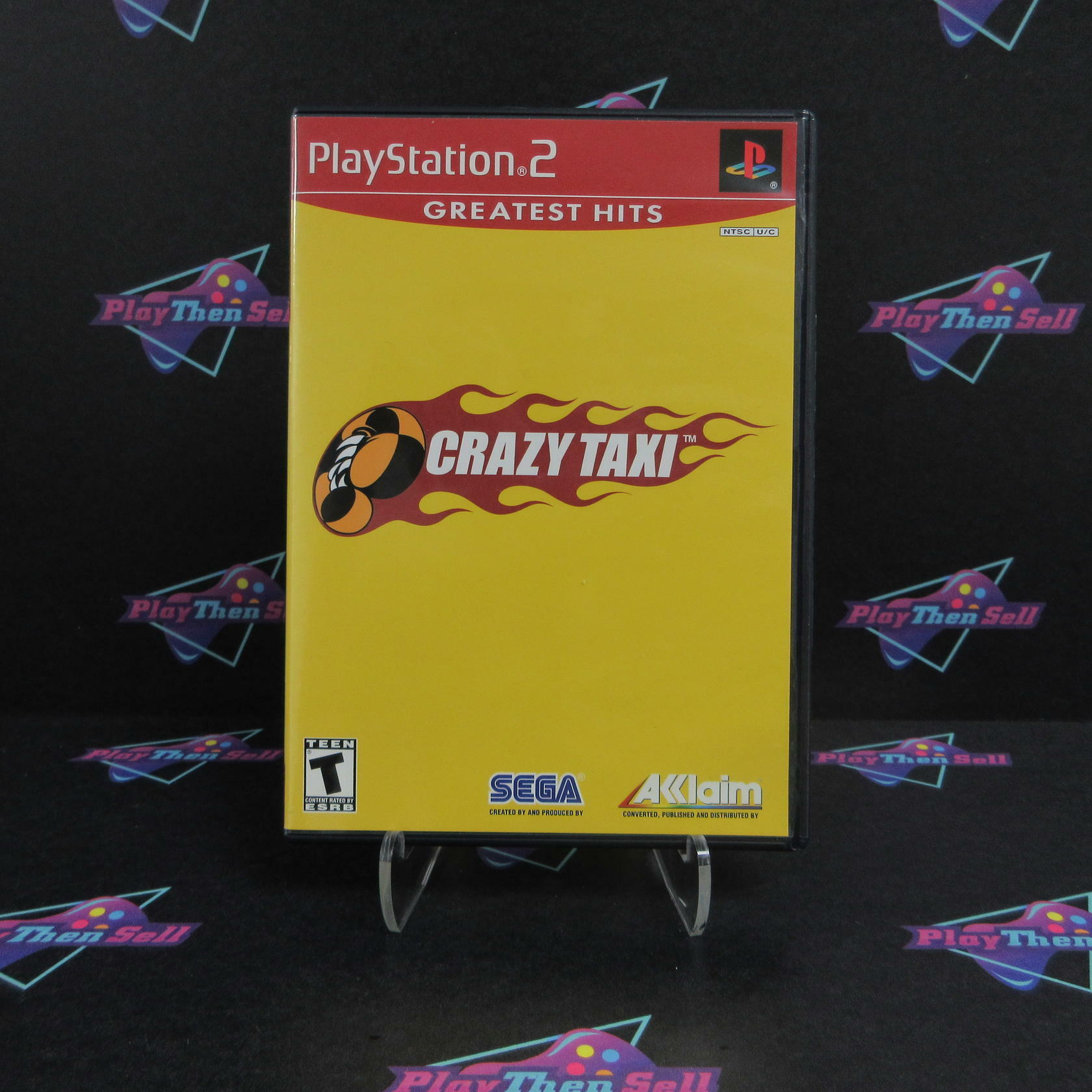Crazy Taxi PS2 PlayStation 2 GH + Reg Card Complete - Excellent