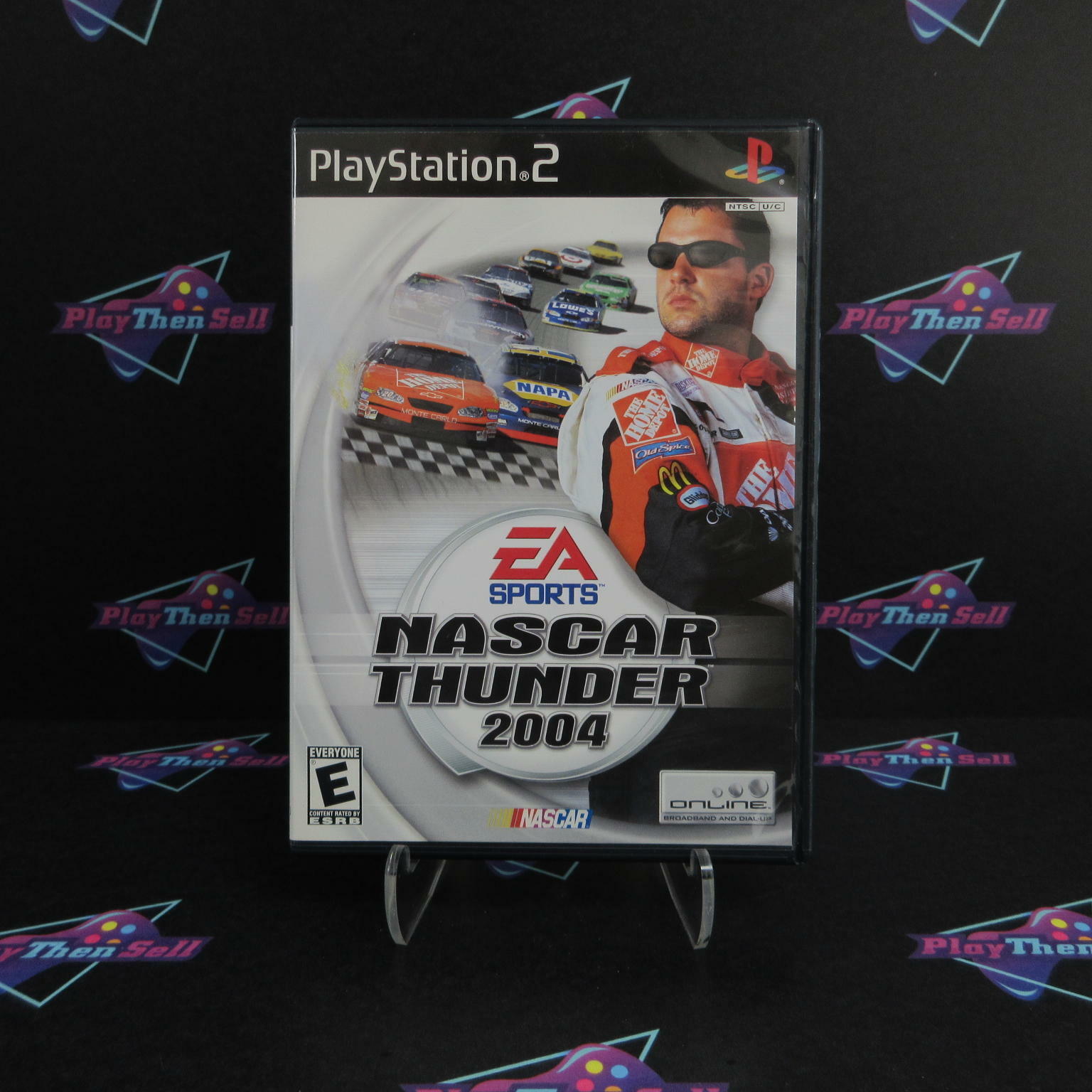 NASCAR Thunder 2004 PS2 PlayStation 2 Complete - Excellent