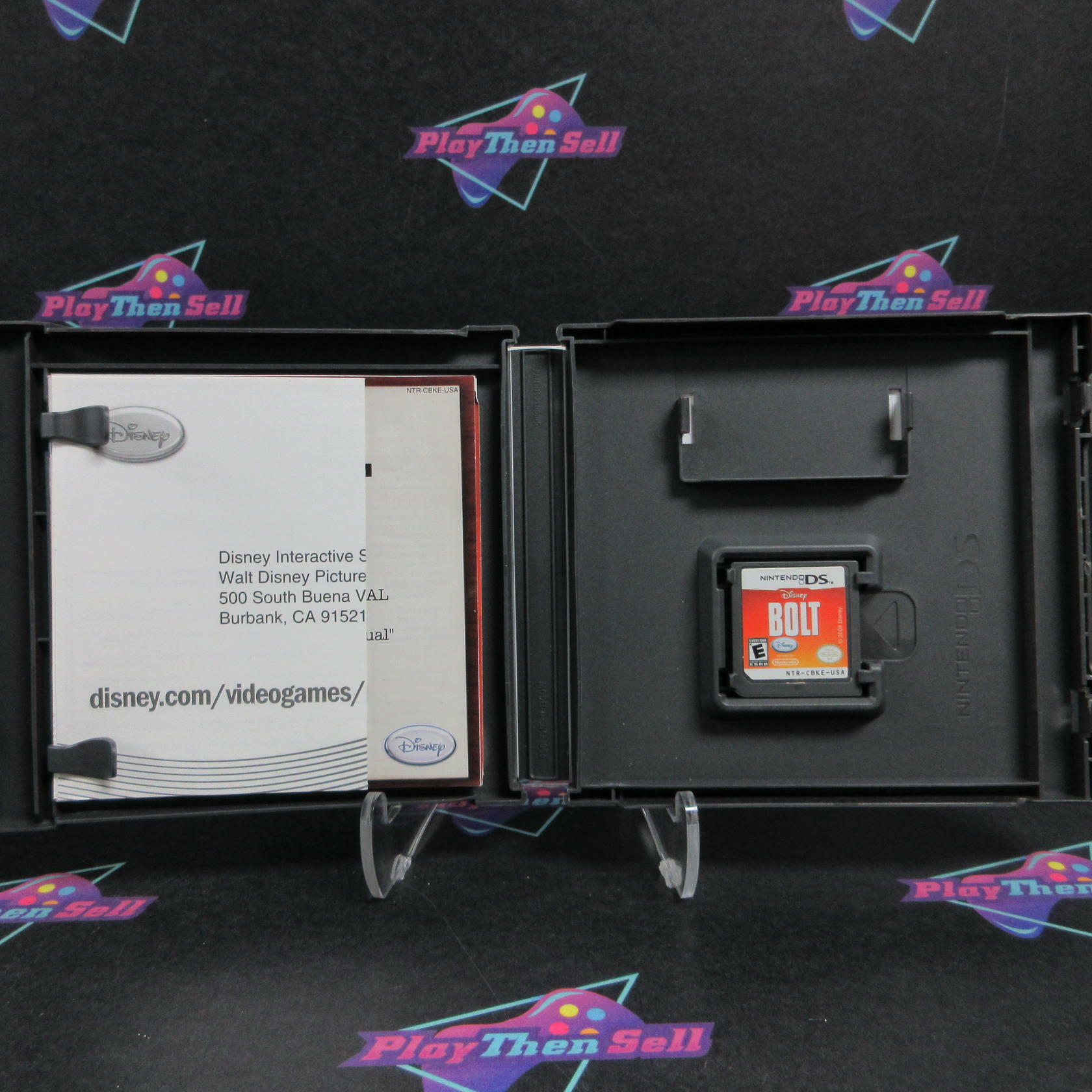 Bolt Nintendo DS AD + Reg Card Complete CIB - Very Good