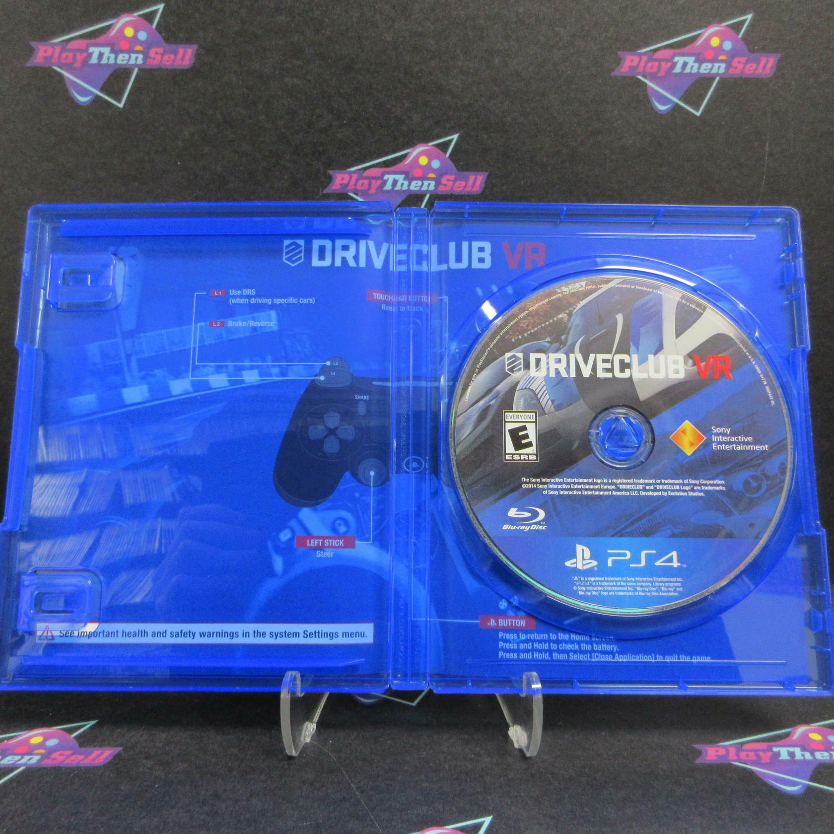 DriveClub PS4 PSVR PlayStation 4 Complete - Excellent