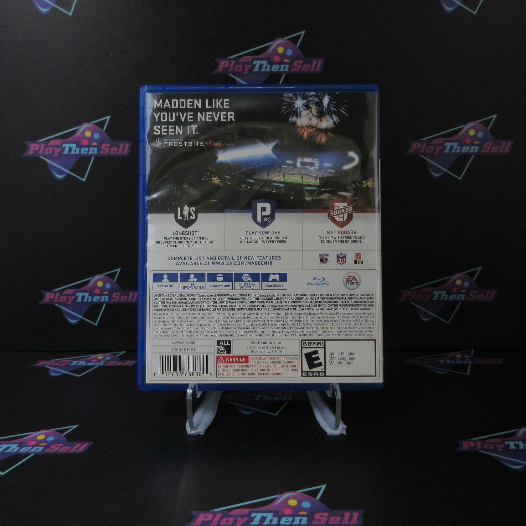 Madden NFL 18 Limited Edition PS4 PlayStation 4 - Excellent