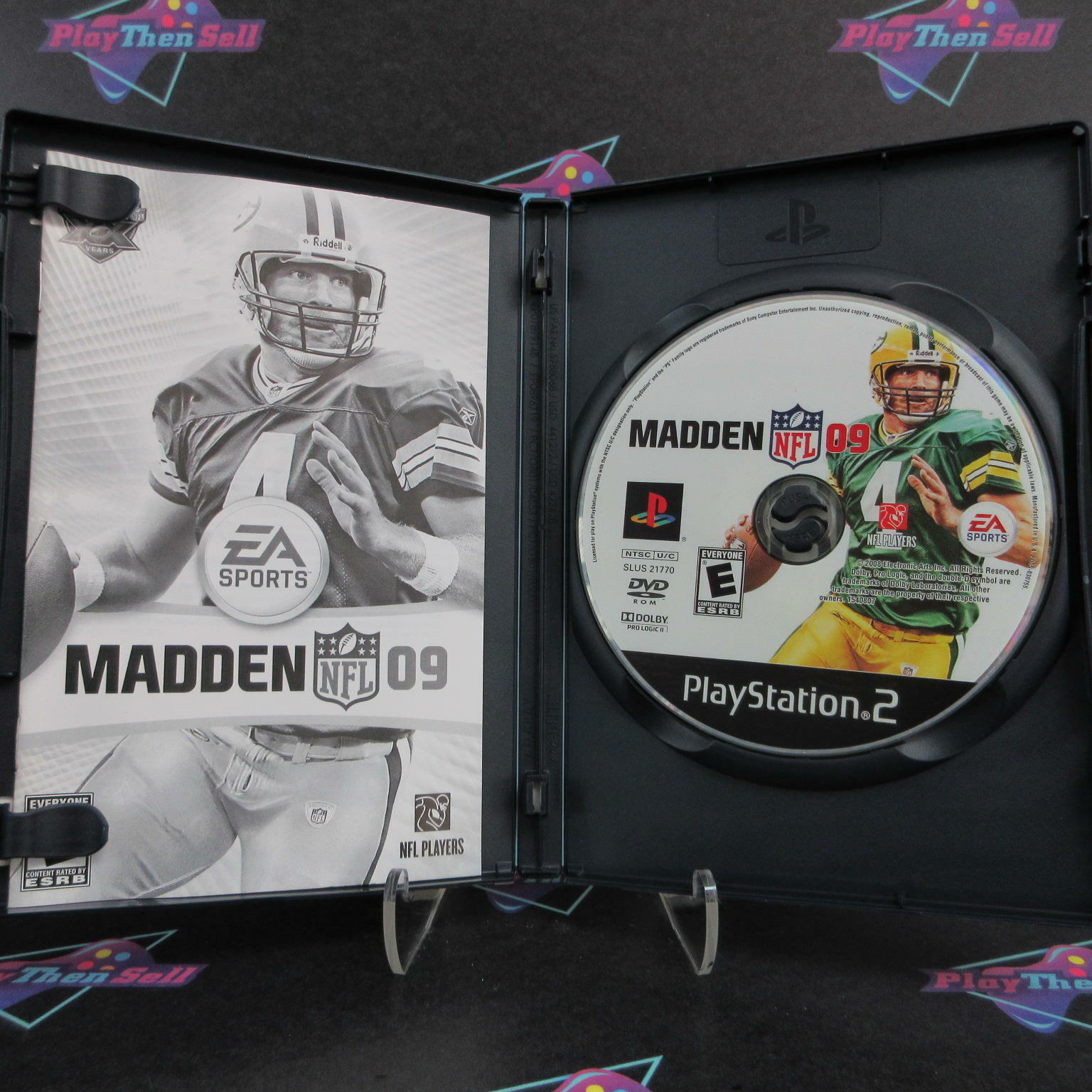 Madden NFL 09 PS2 PlayStation 2 Complete - Excellent