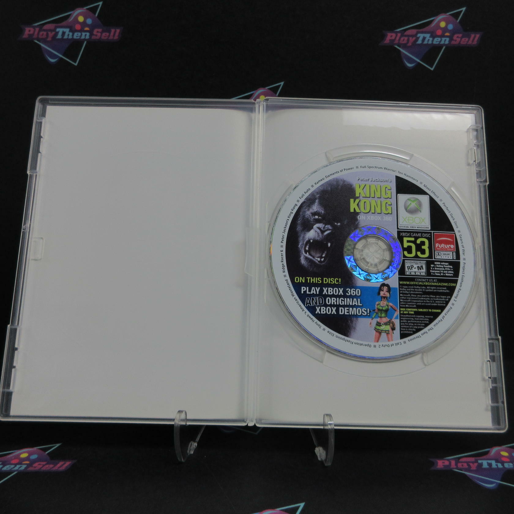 Official Microsoft Xbox Magazine Kameo Game Demo Disc #53 - Xbox - Like New