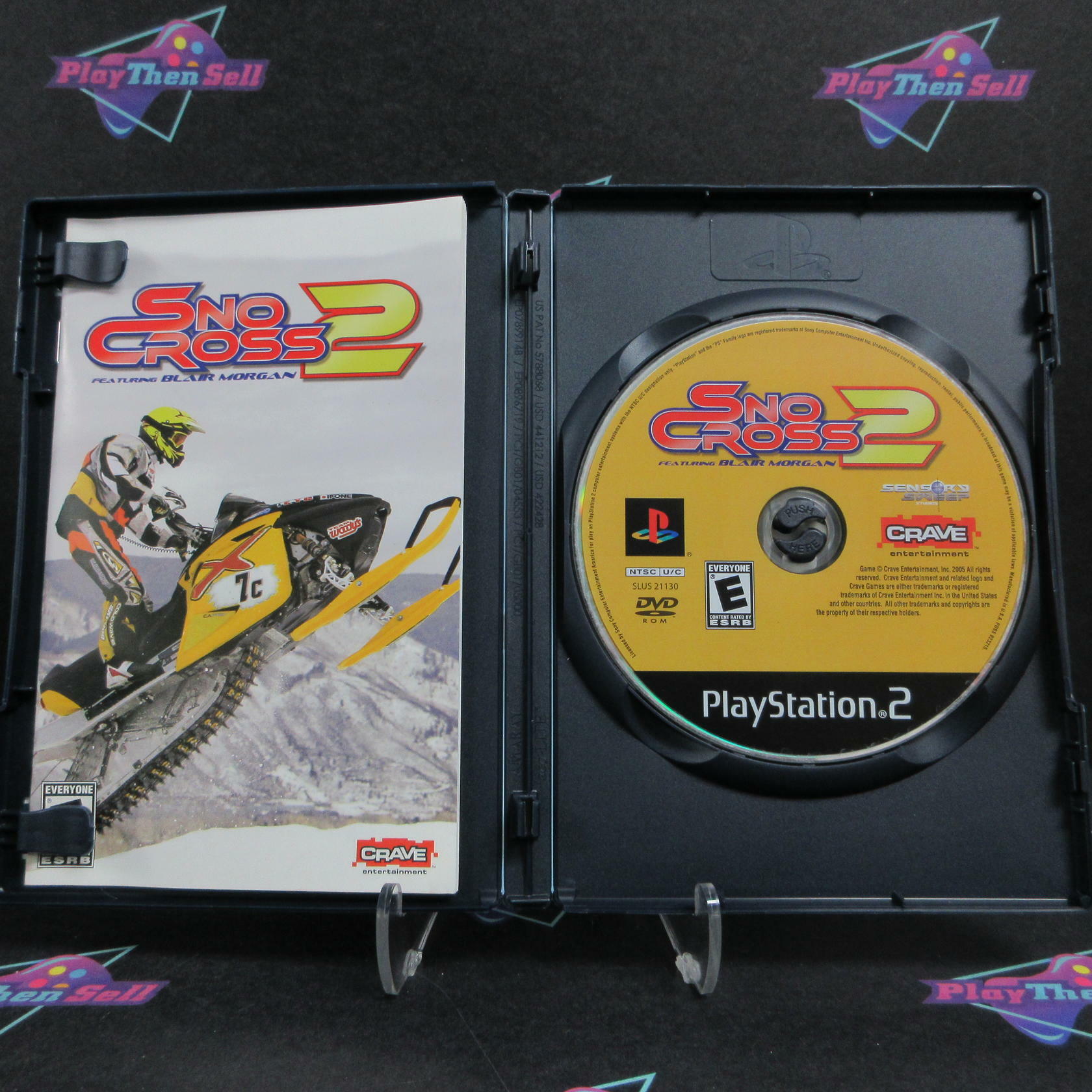 SnoCross 2 Featuring Blair Morgan PS2 PlayStation 2 Complete - Excellent