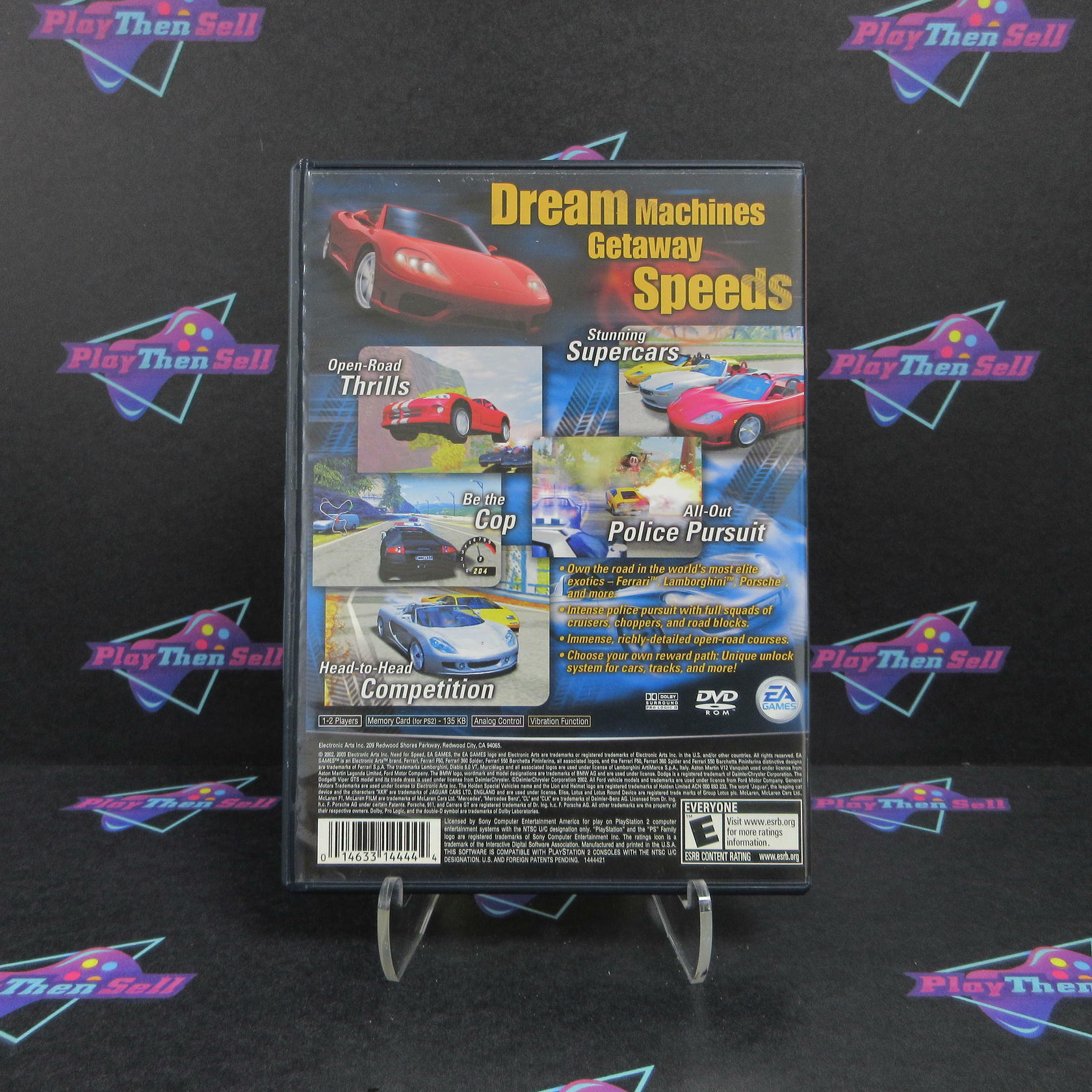 Need for Speed Hot Pursuit 2 PlayStation 2 Greatest Hits - Like New