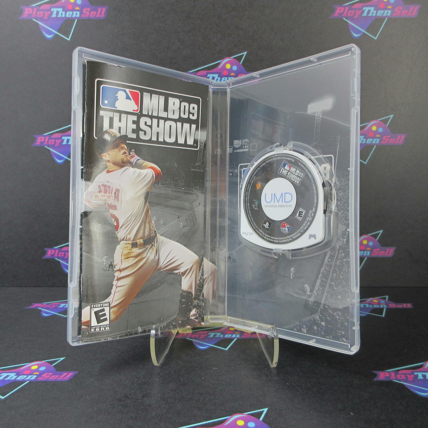 MLB 09 The Show Sony PSP + Reg Card Complete - Refurbished