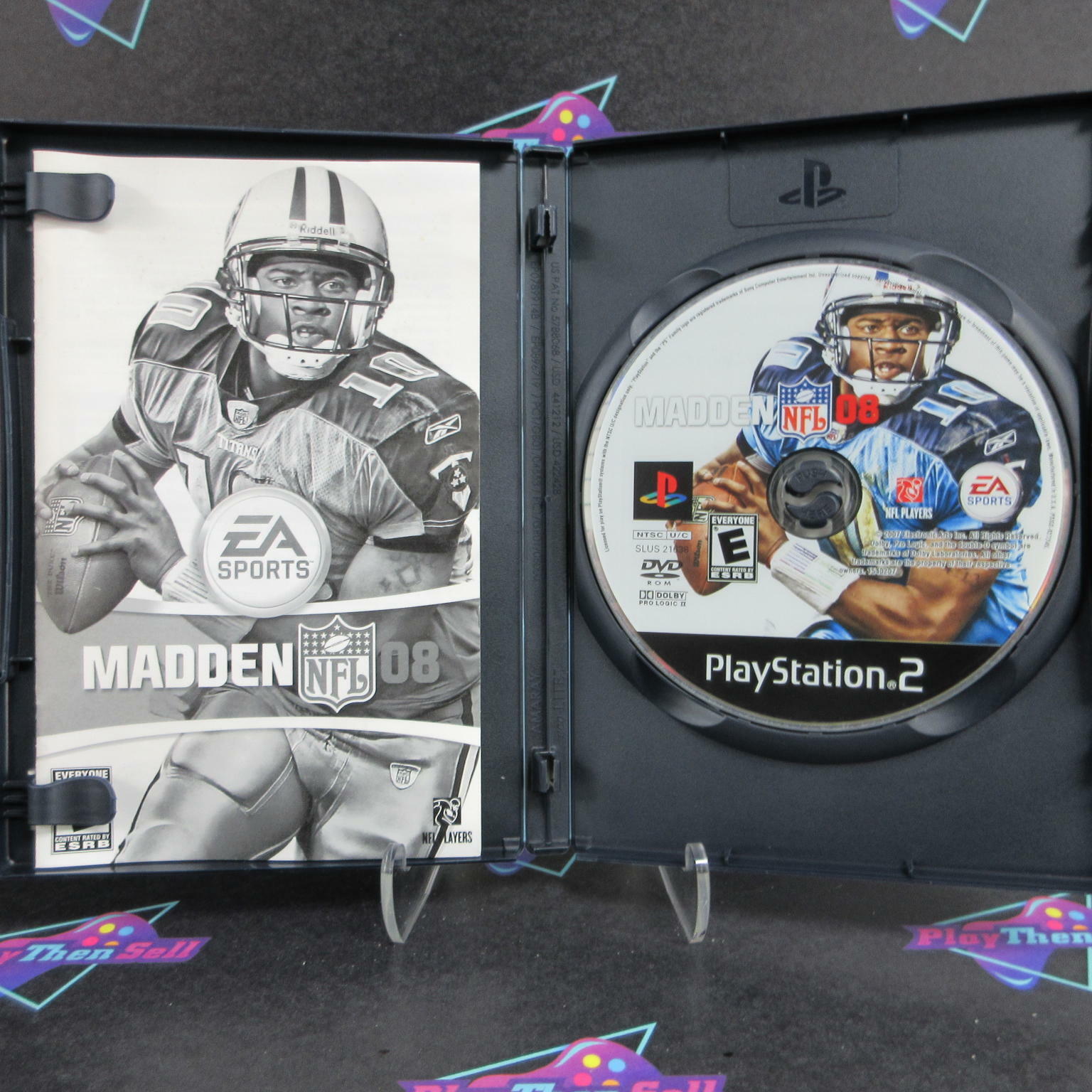 Madden NFL 08 PS2 PlayStation 2 Complete - Excellent