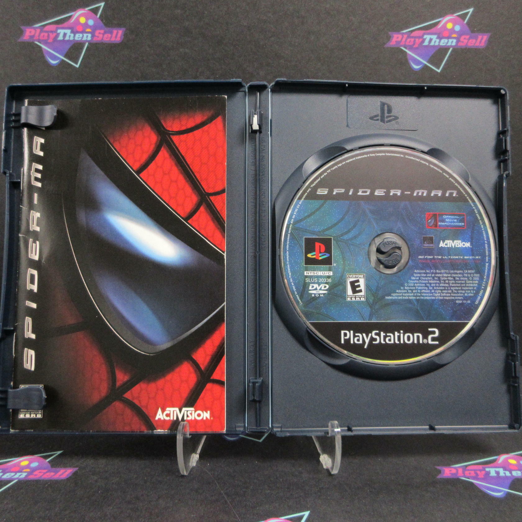 Spider-Man PS2 PlayStation 2 + Reg Card Complete - Excellent