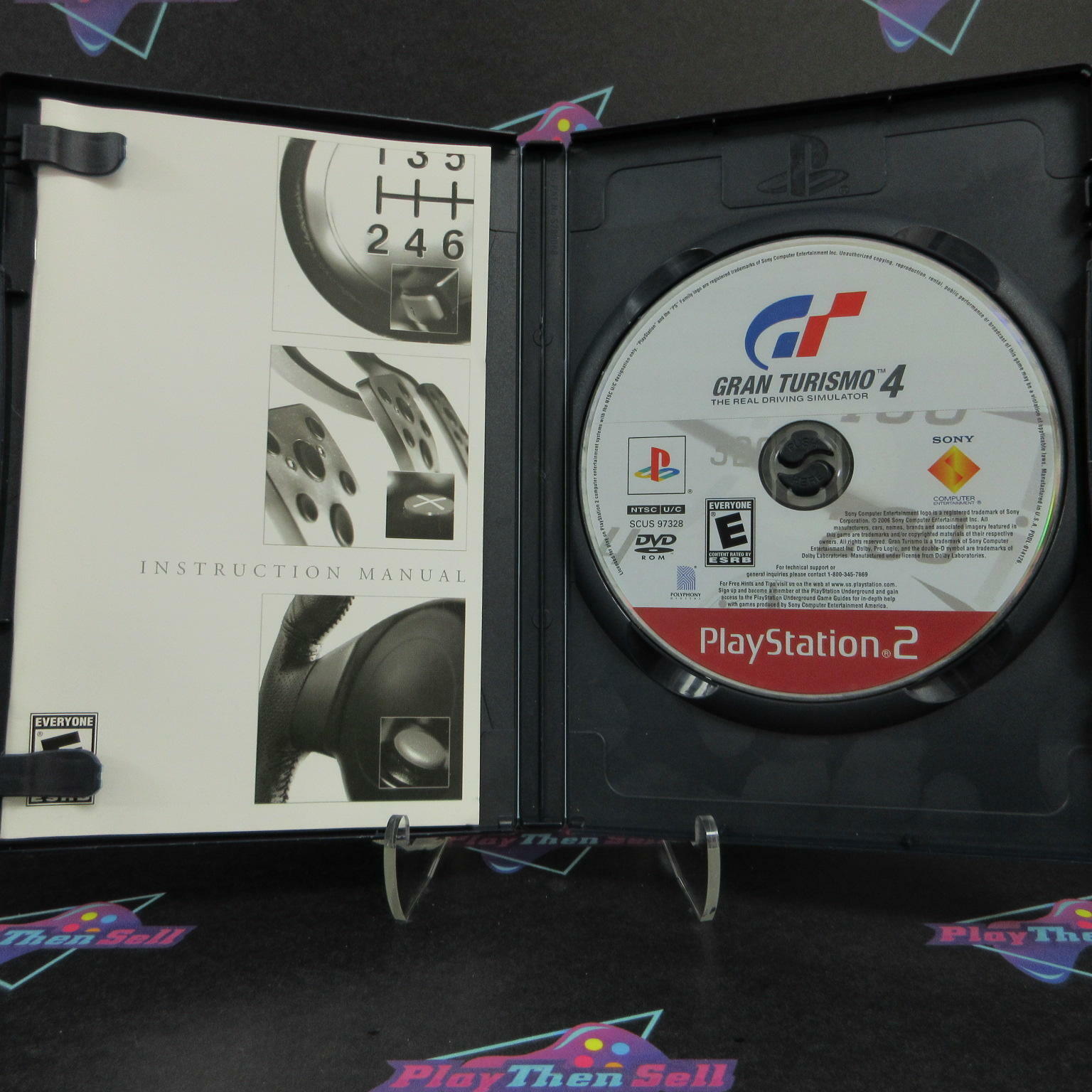 Gran Turismo 4 - PS2 PlayStation 2 GH + Reg Card Complete - Excellent