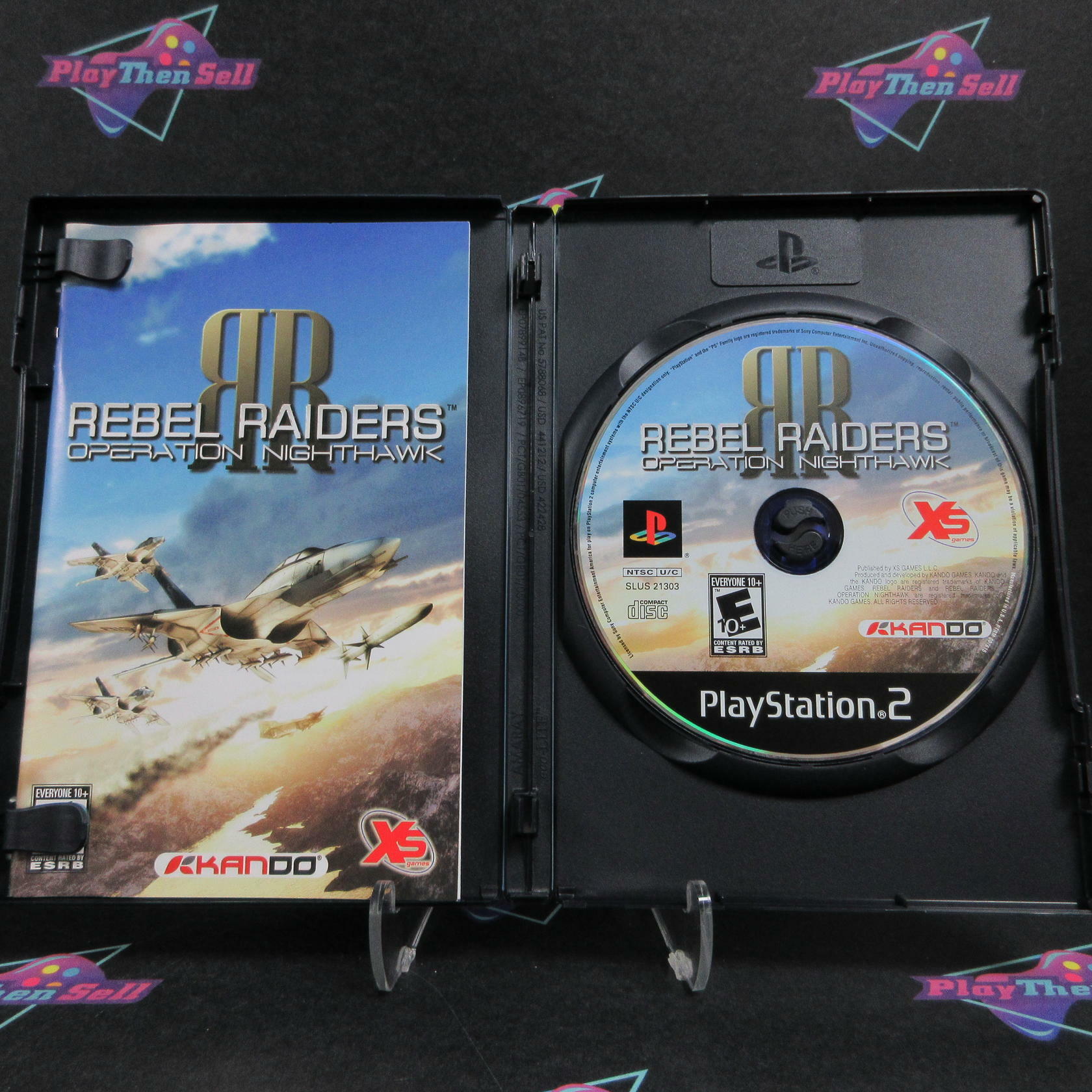 Rebel Raiders Operation Nighthawk PS2 PlayStation 2 Complete - Excellent