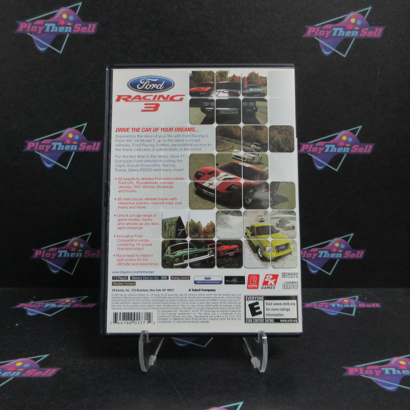 Ford Racing 3  PS2 PlayStation 2 Complete - Excellent