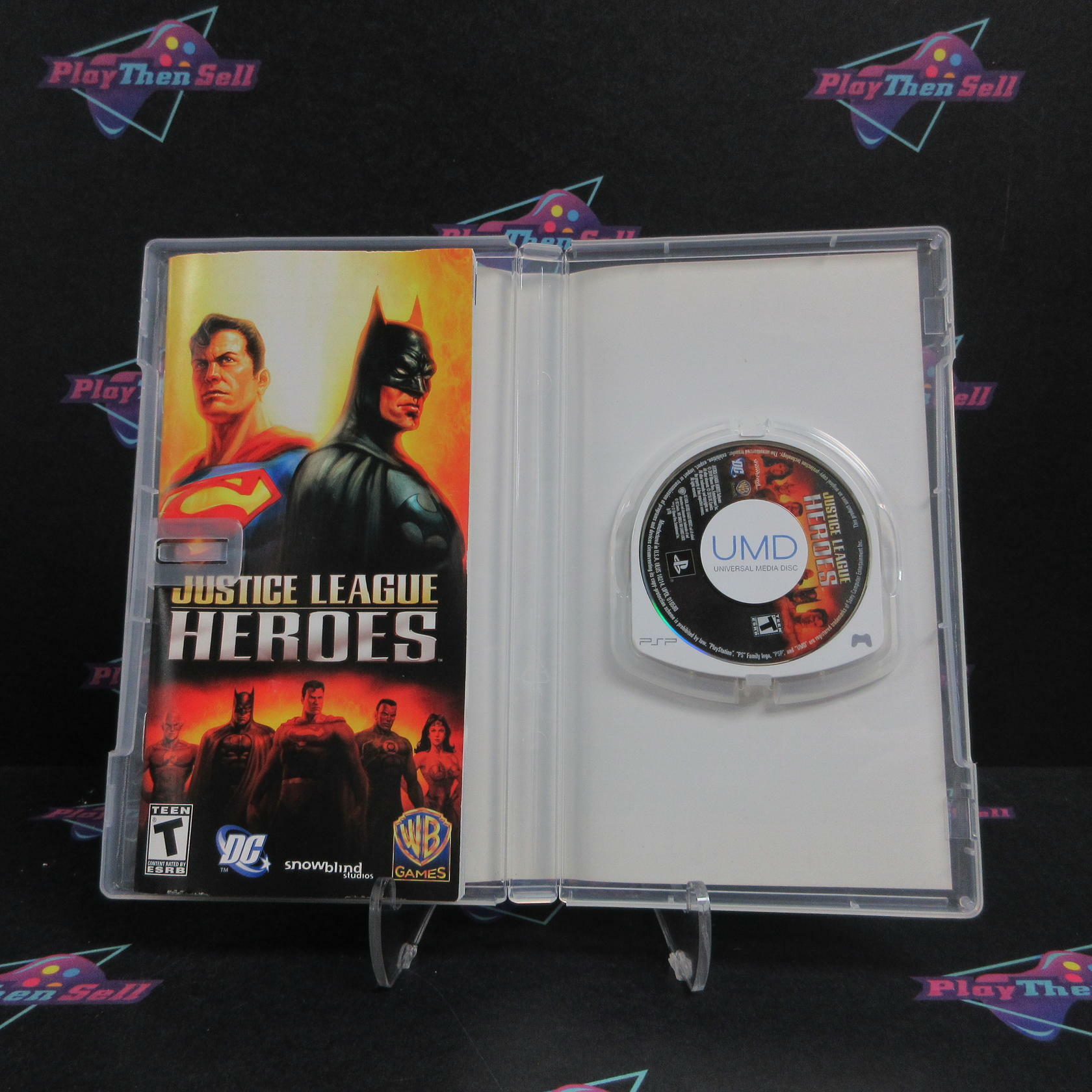 Justice League Heroes Sony PSP Complete - Refurbished
