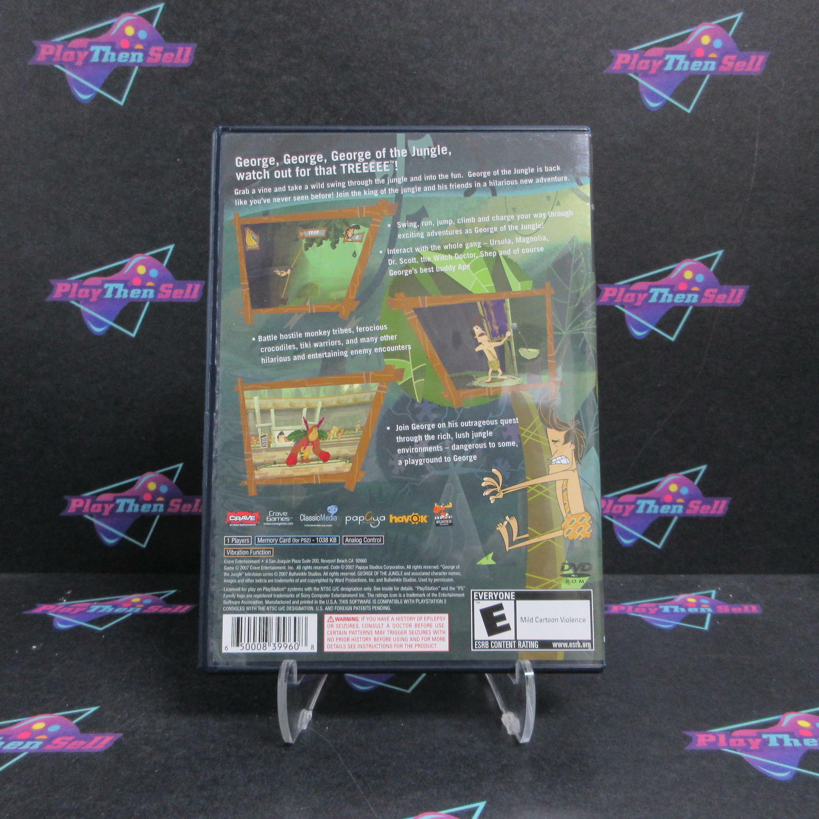 George of the Jungle the Search for the Secret PS2 PlayStation 2 - Excellent