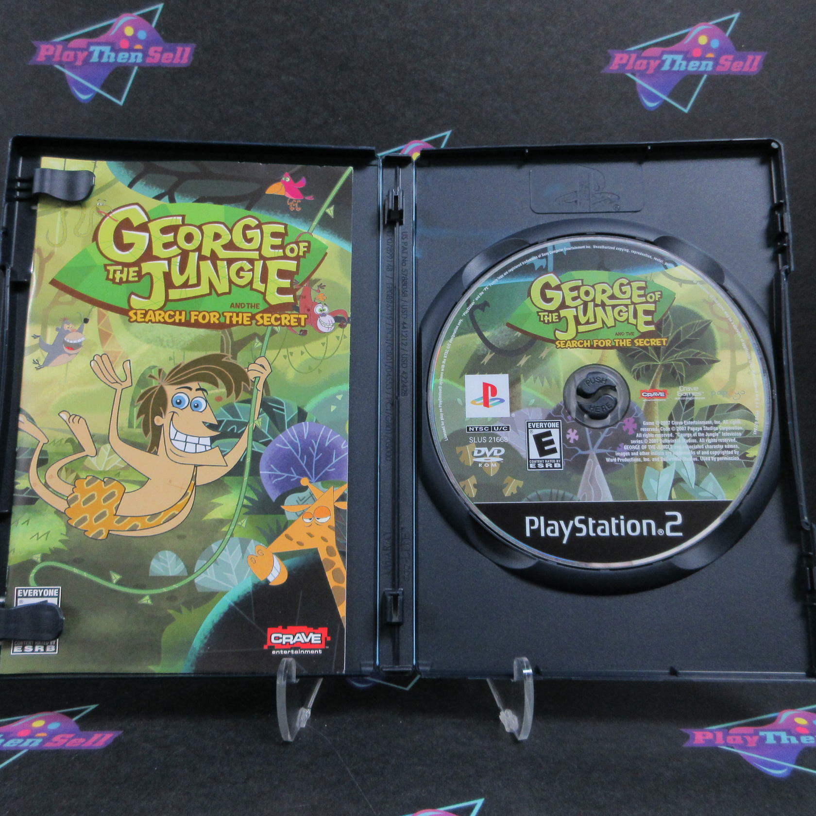 George of the Jungle the Search for the Secret PS2 PlayStation 2 - Excellent