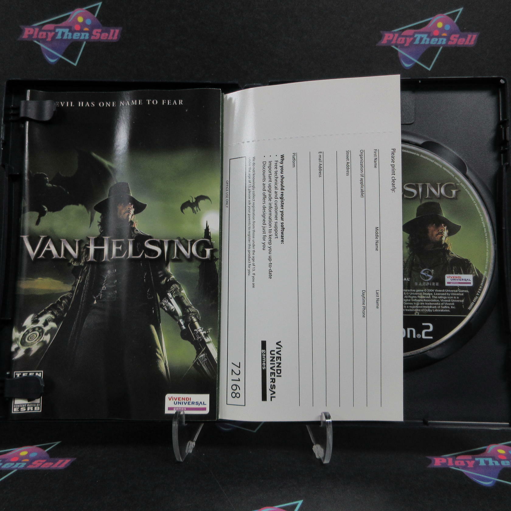 Van Helsing PS2 PlayStation 2 + Reg Card Complete - Excellent