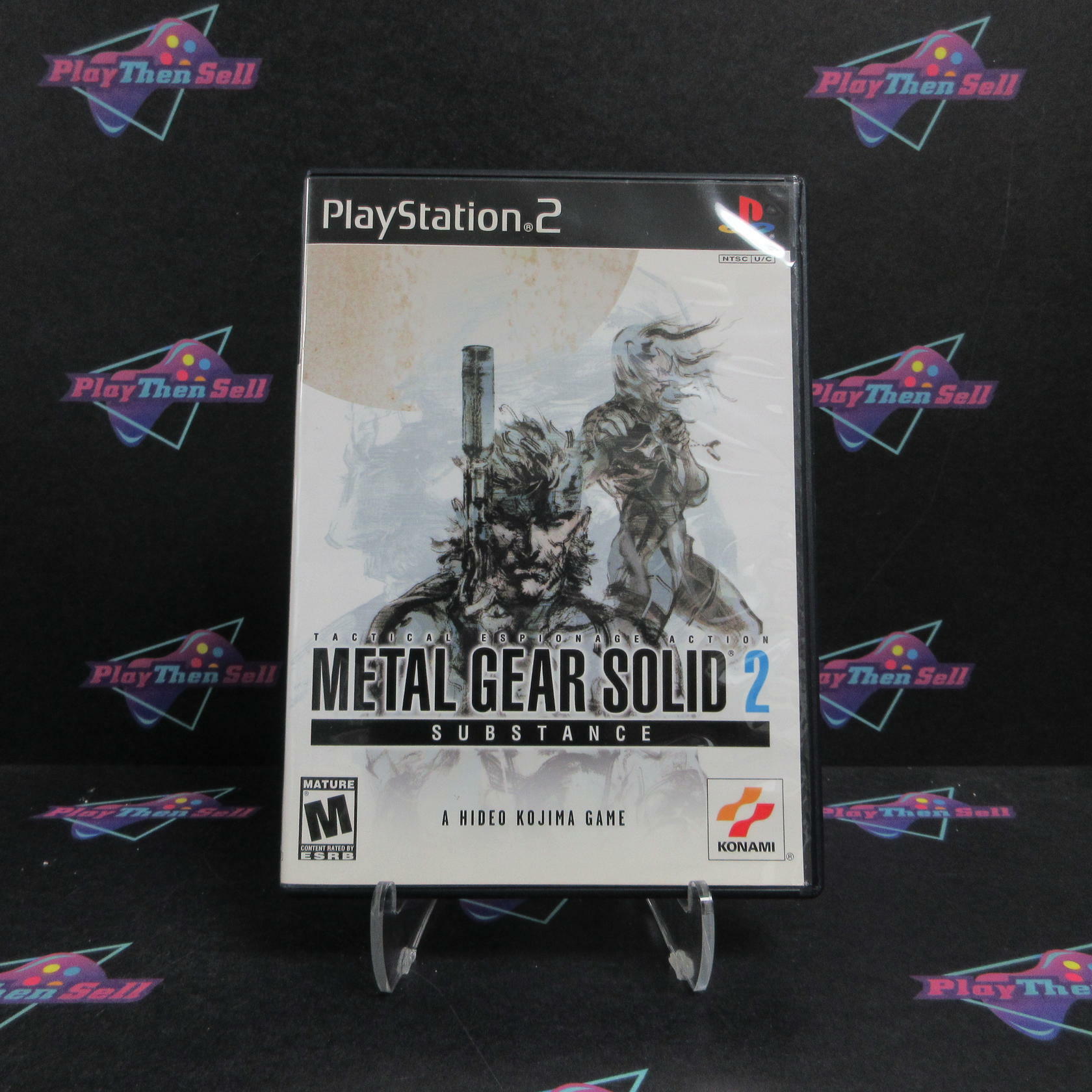 Metal Gear Solid 2 Substance PS2 PlayStation 2 Complete - Excellent