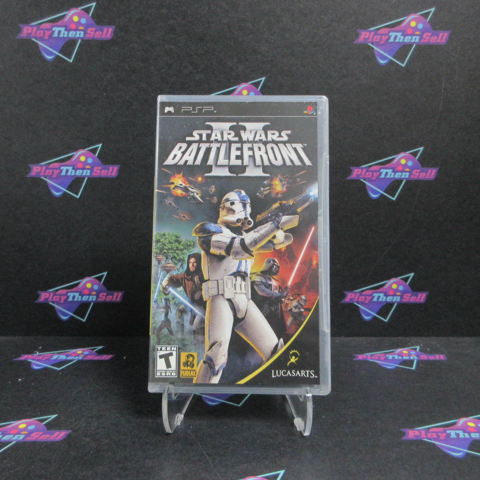 Star Wars Battlefront II Sony PSP Complete - Refurbished