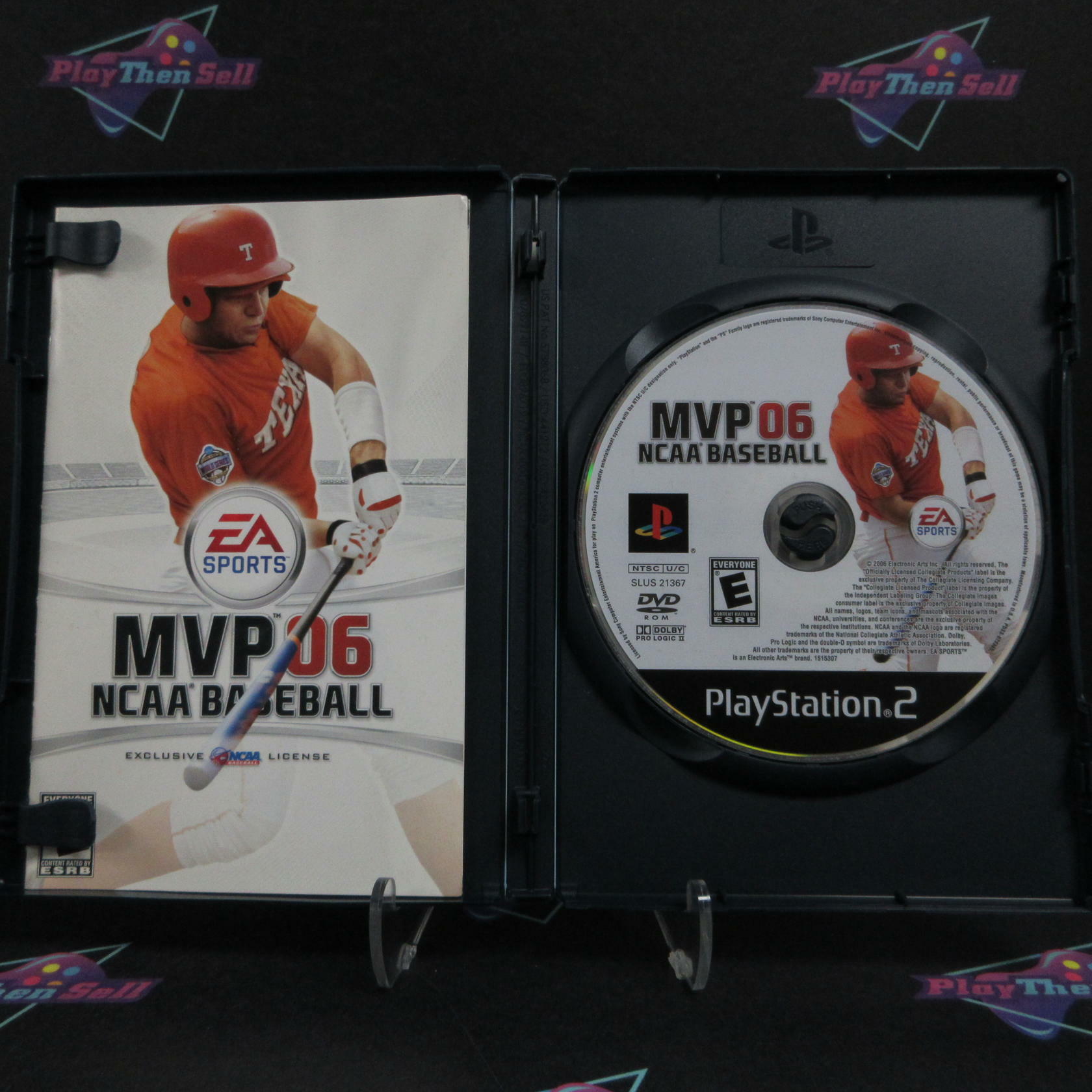 MVP NCAA Baseball 06 PS2 PlayStation 2 Complete - Excellent