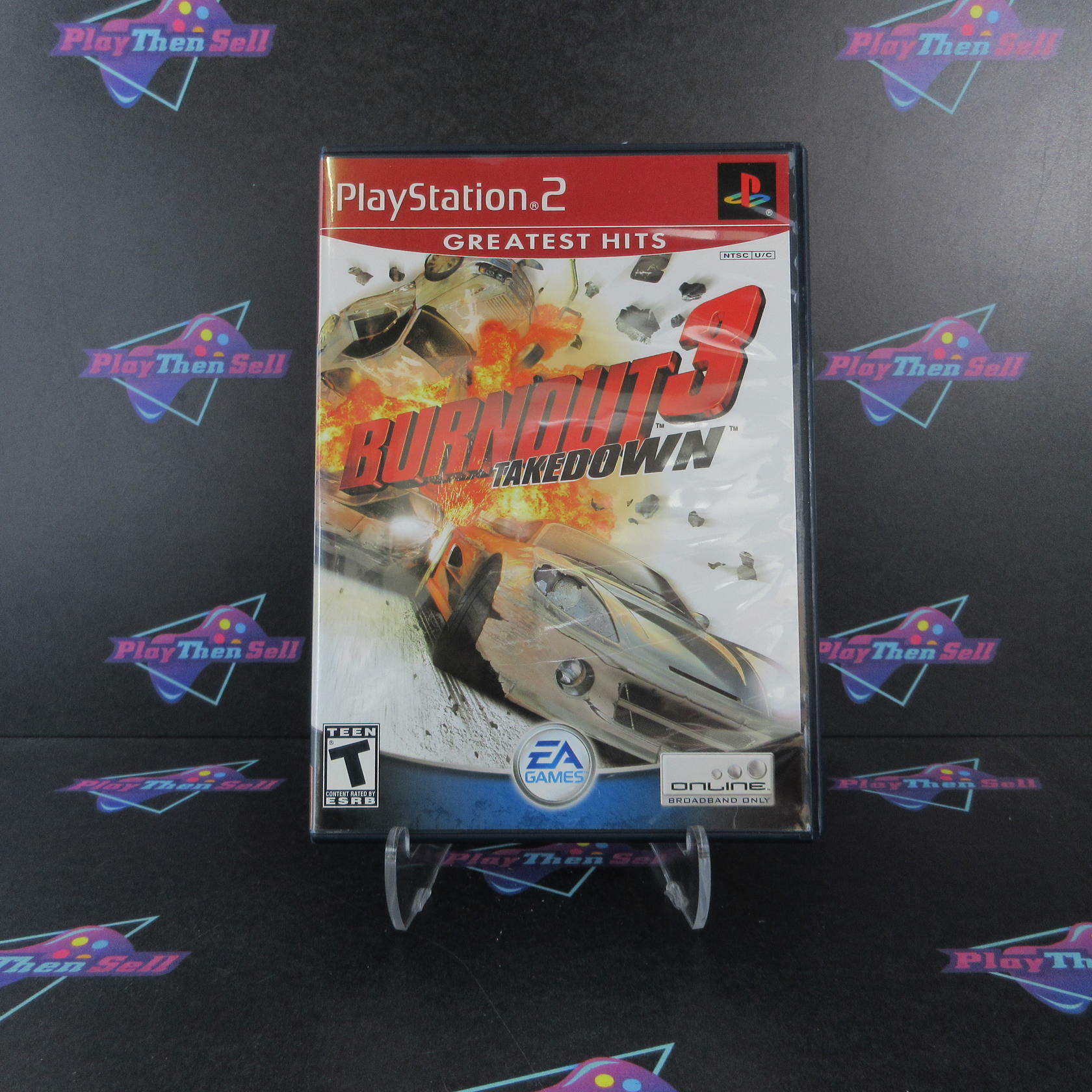 Burnout 3 Takedown PS2 PlayStation 2 GH Complete - Excellent