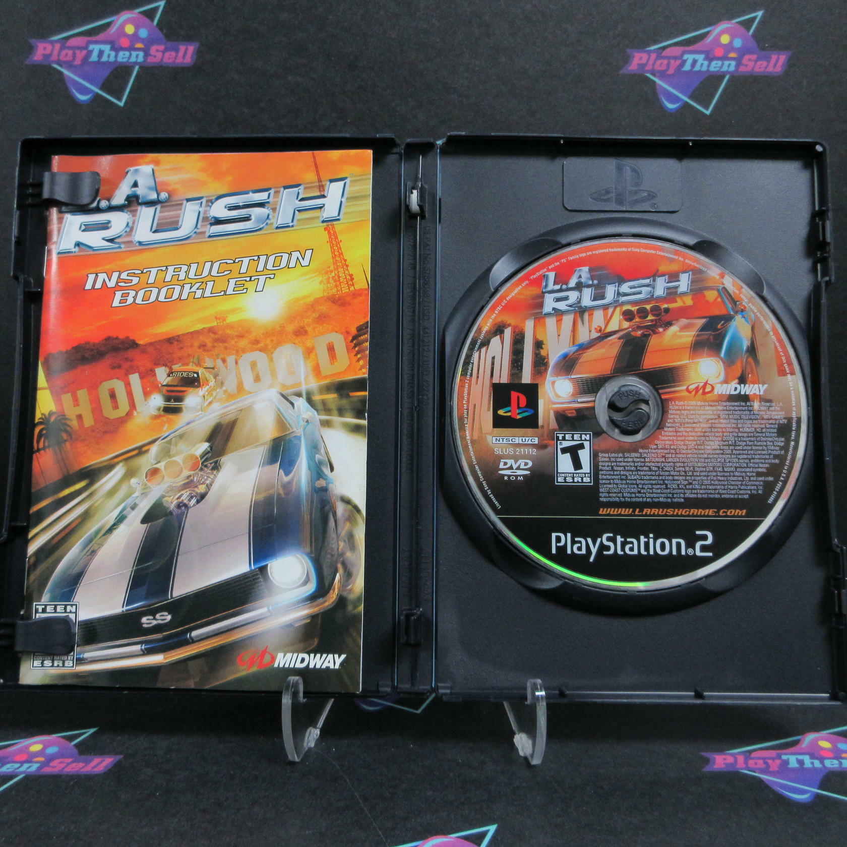 L.A. Rush PS2 PlayStation 2 + Reg Card Complete - Excellent