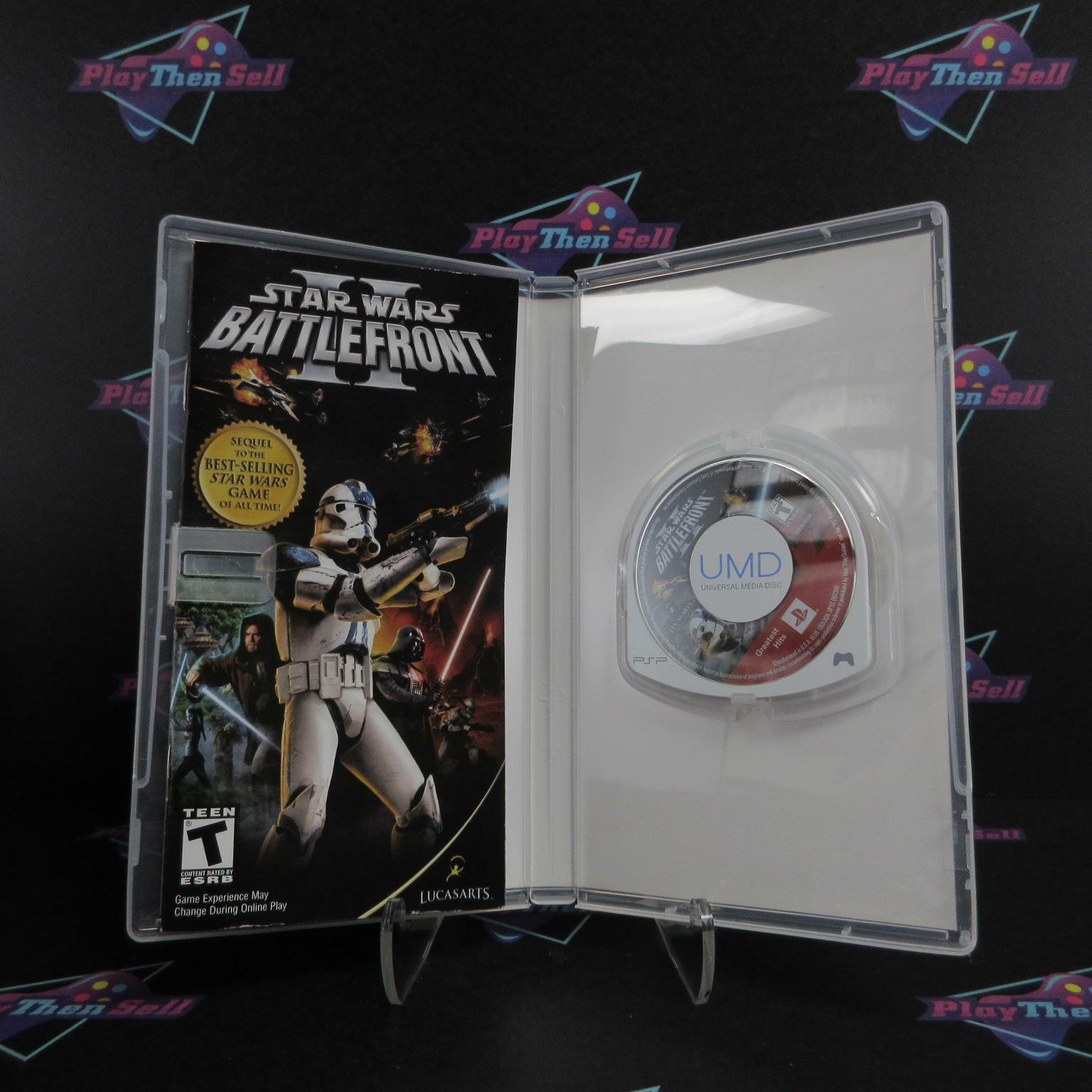 Star Wars Battlefront II Sony PSP GH Complete - Excellent