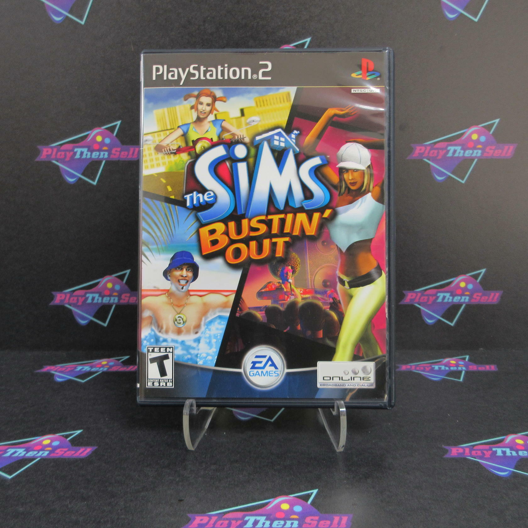 The Sims Bustin' Out PS2 PlayStation 2 Complete - Excellent