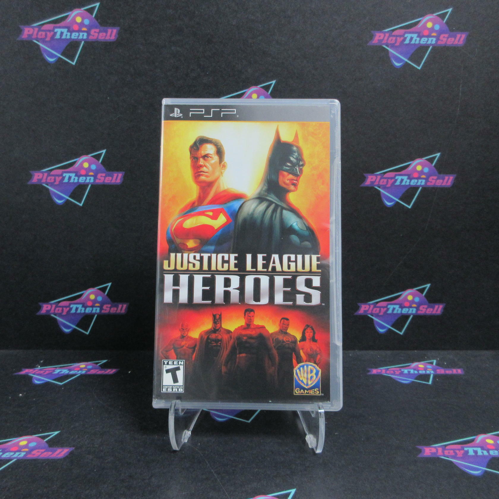 Justice League Heroes Sony PSP Complete - Refurbished
