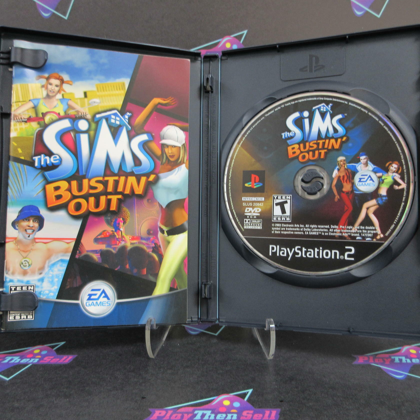 The Sims Bustin' Out PS2 PlayStation 2 Complete - Excellent