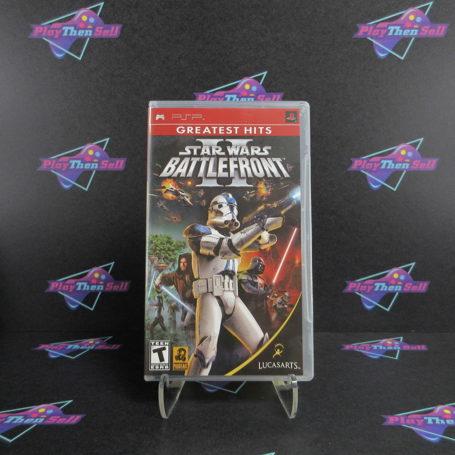 Star Wars Battlefront II Sony PSP GH Complete - Refurbished