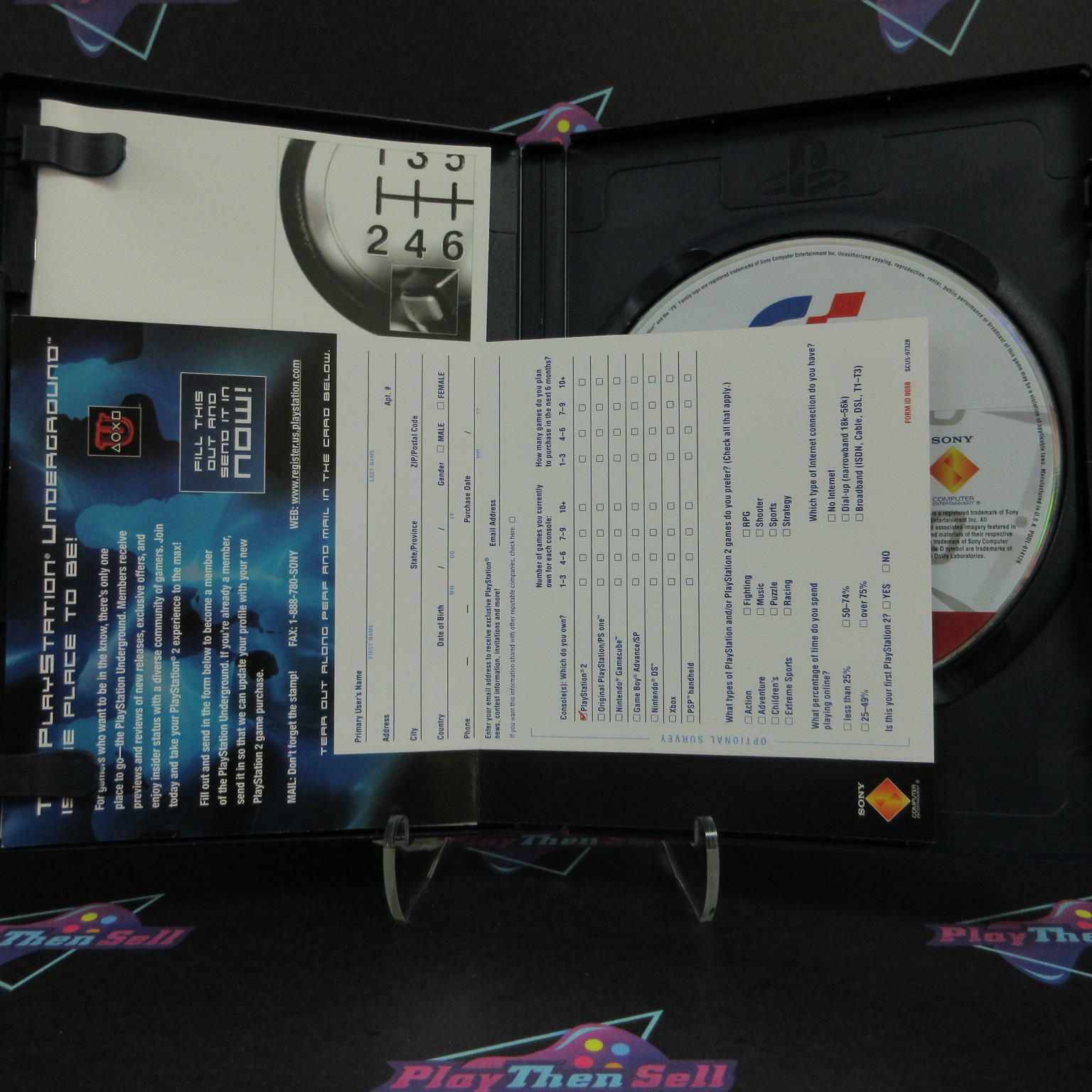 Gran Turismo 4 - PS2 PlayStation 2 GH + Reg Card Complete - Excellent