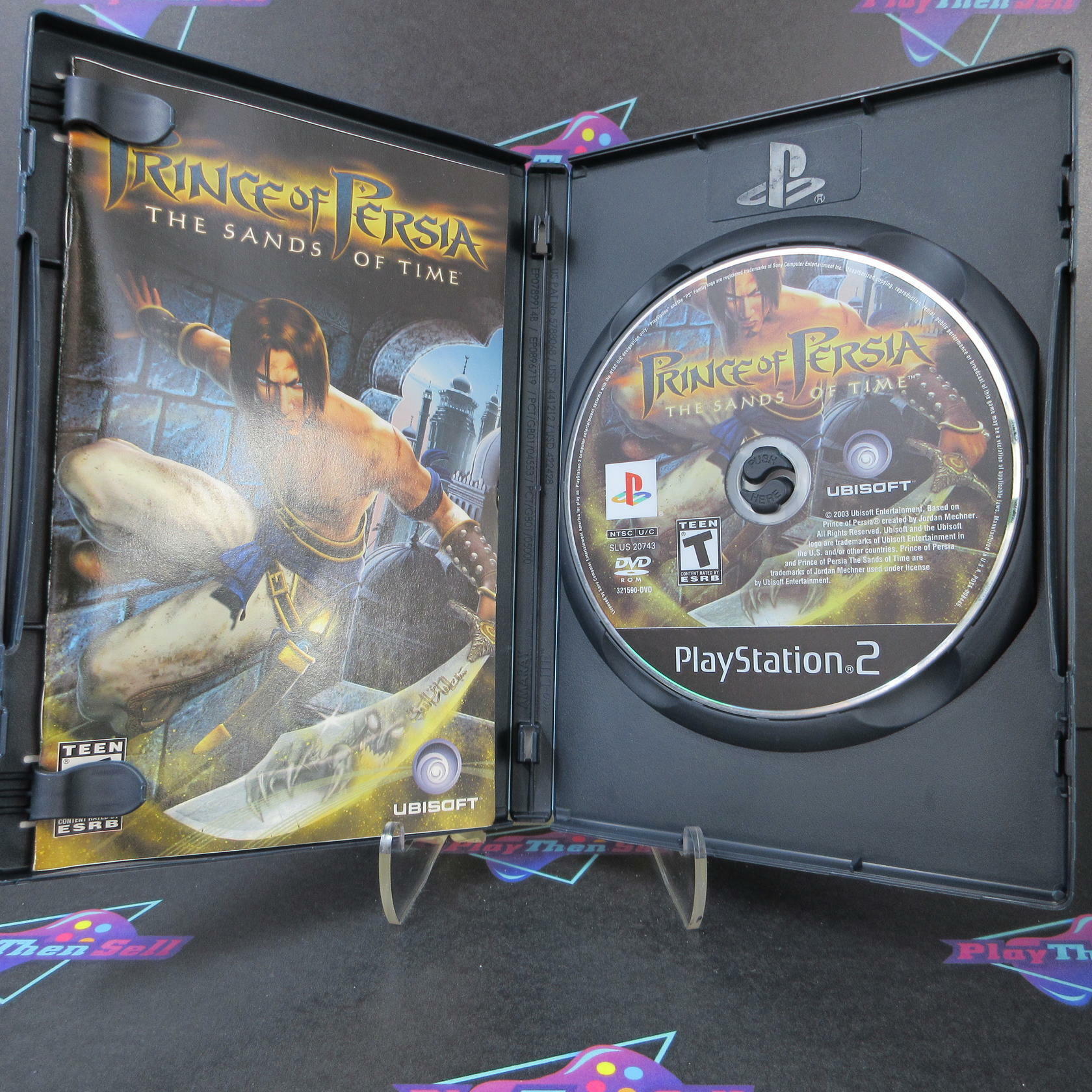 Prince of Persia The Sands of Time PS2 PlayStation 2 + Reg Complete - Excellent