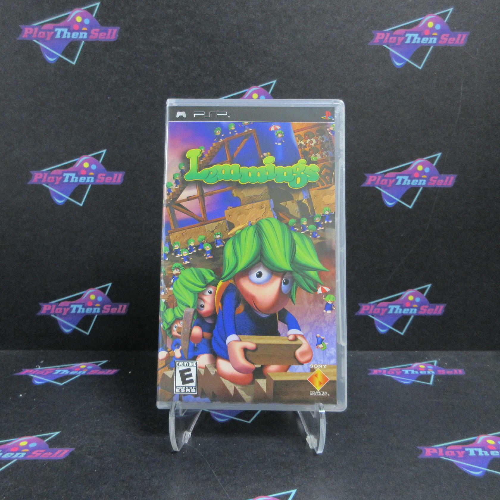 Lemmings Sony PSP Clear UMD + Reg Card Complete - Refurbished