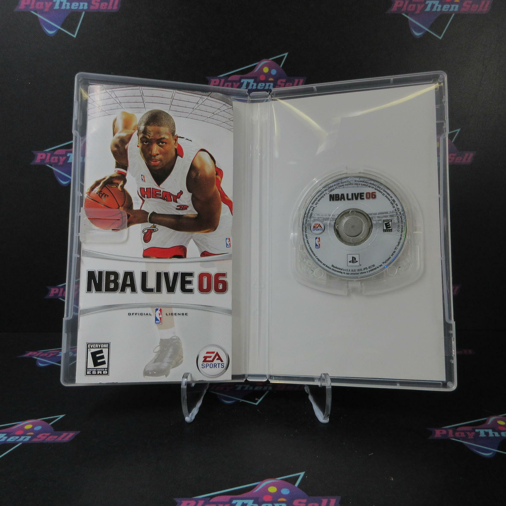NBA Live 06 Sony PSP Clear UMD Complete - Excellent