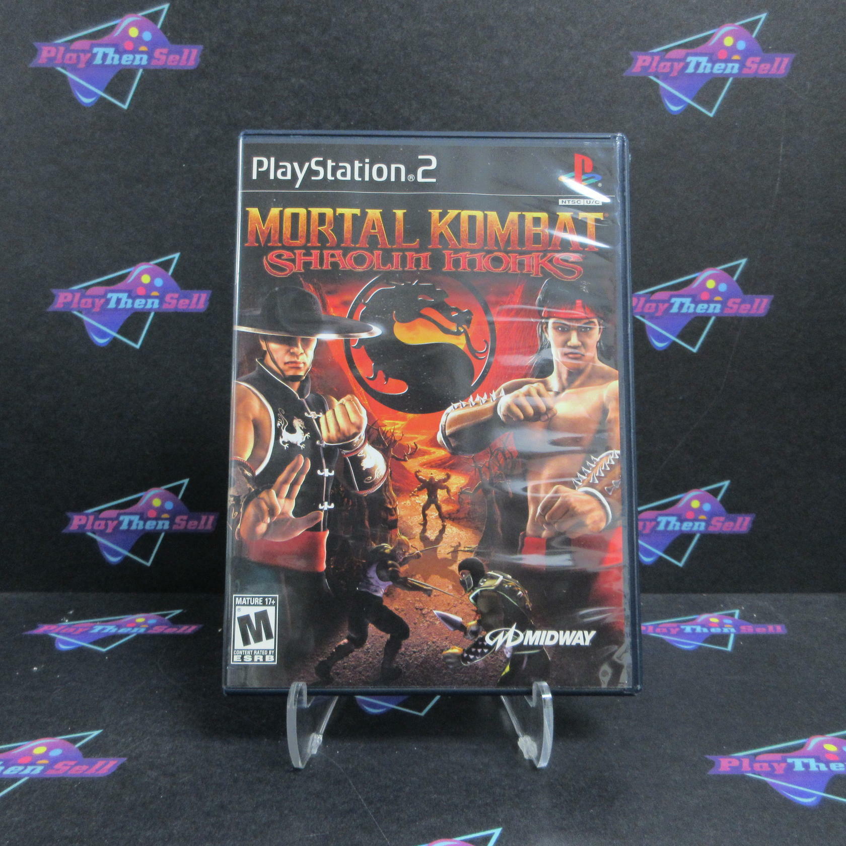 Mortal Kombat Shaolin Monks PS2 PlayStation 2 + Reg Card Complete - Excellent