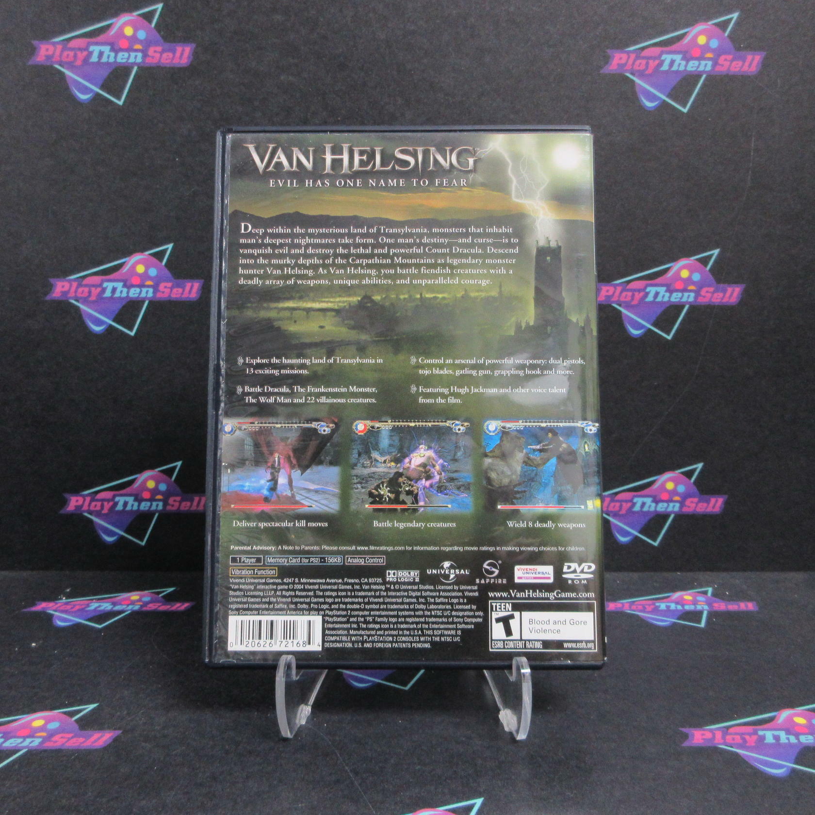 Van Helsing PS2 PlayStation 2 + Reg Card Complete - Excellent