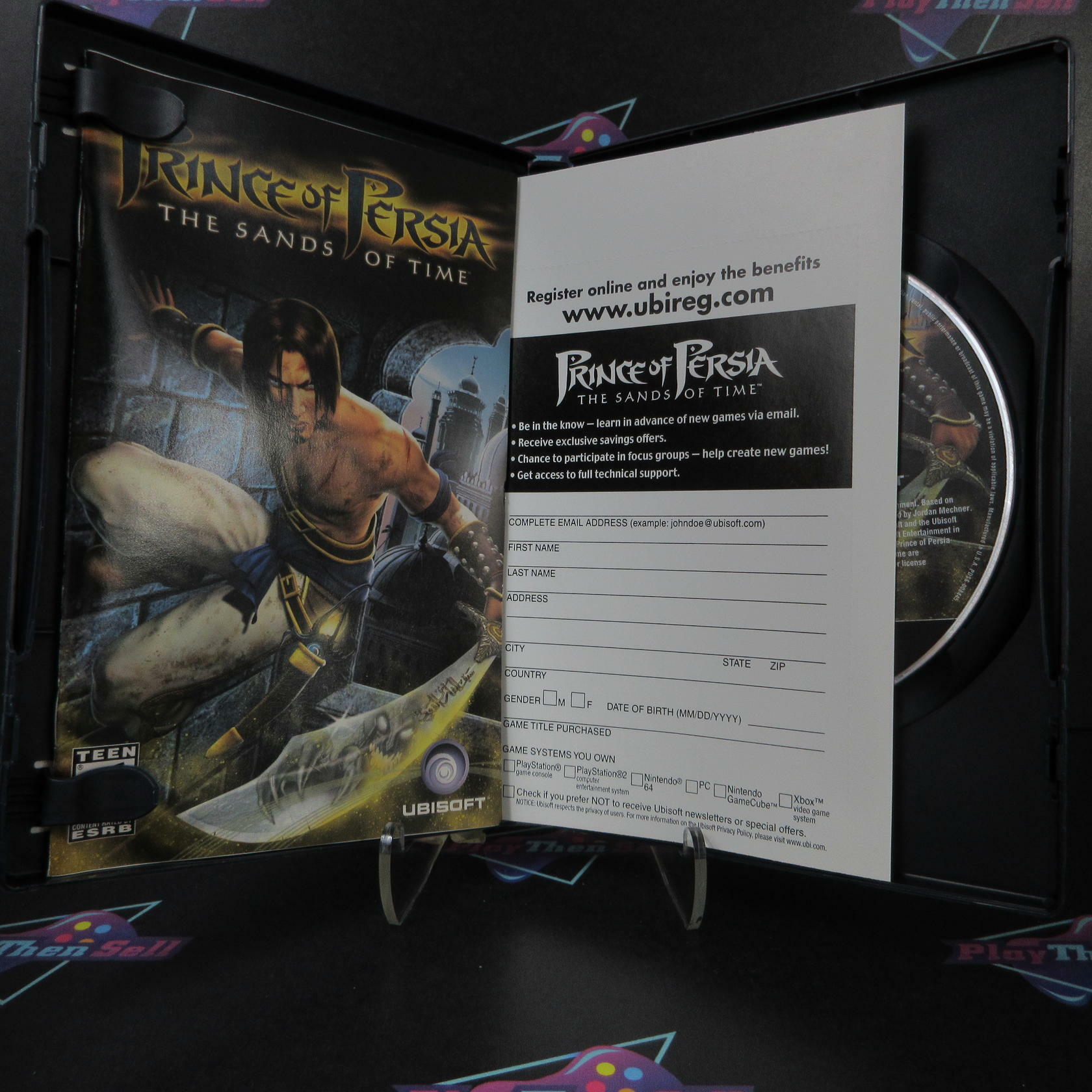 Prince of Persia The Sands of Time PS2 PlayStation 2 + Reg Complete - Excellent