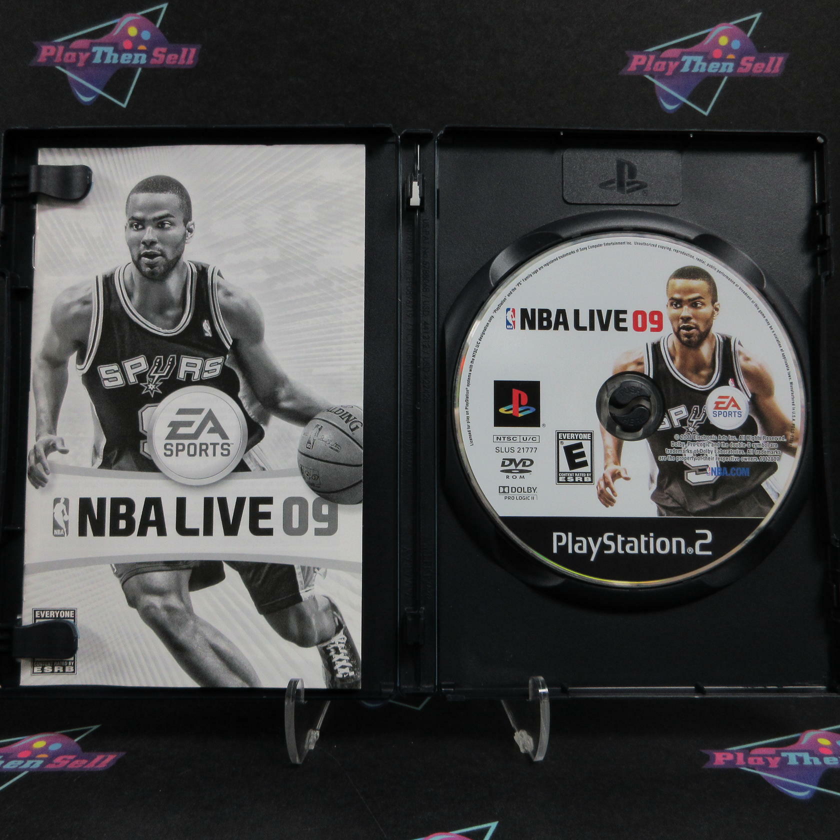 NBA Live 09 PS2 PlayStation 2 Complete - Excellent