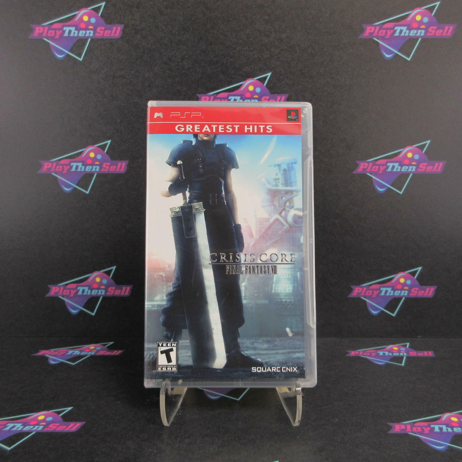 Crisis Core Final Fantasy VII Sony PSP GH + Reg Card Complete - Refurbished