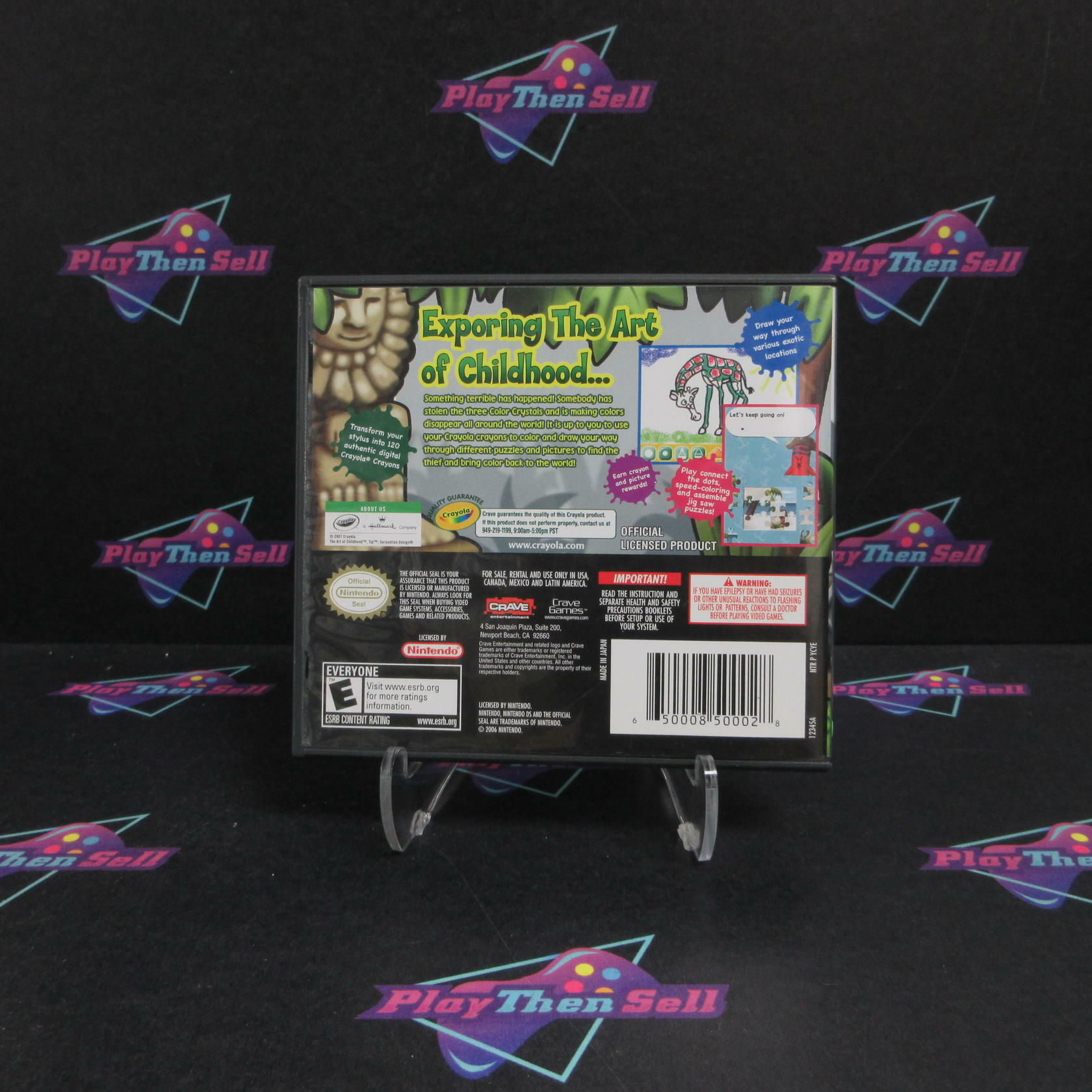 Crayola Treasure Adventures Nintendo DS - Very Good