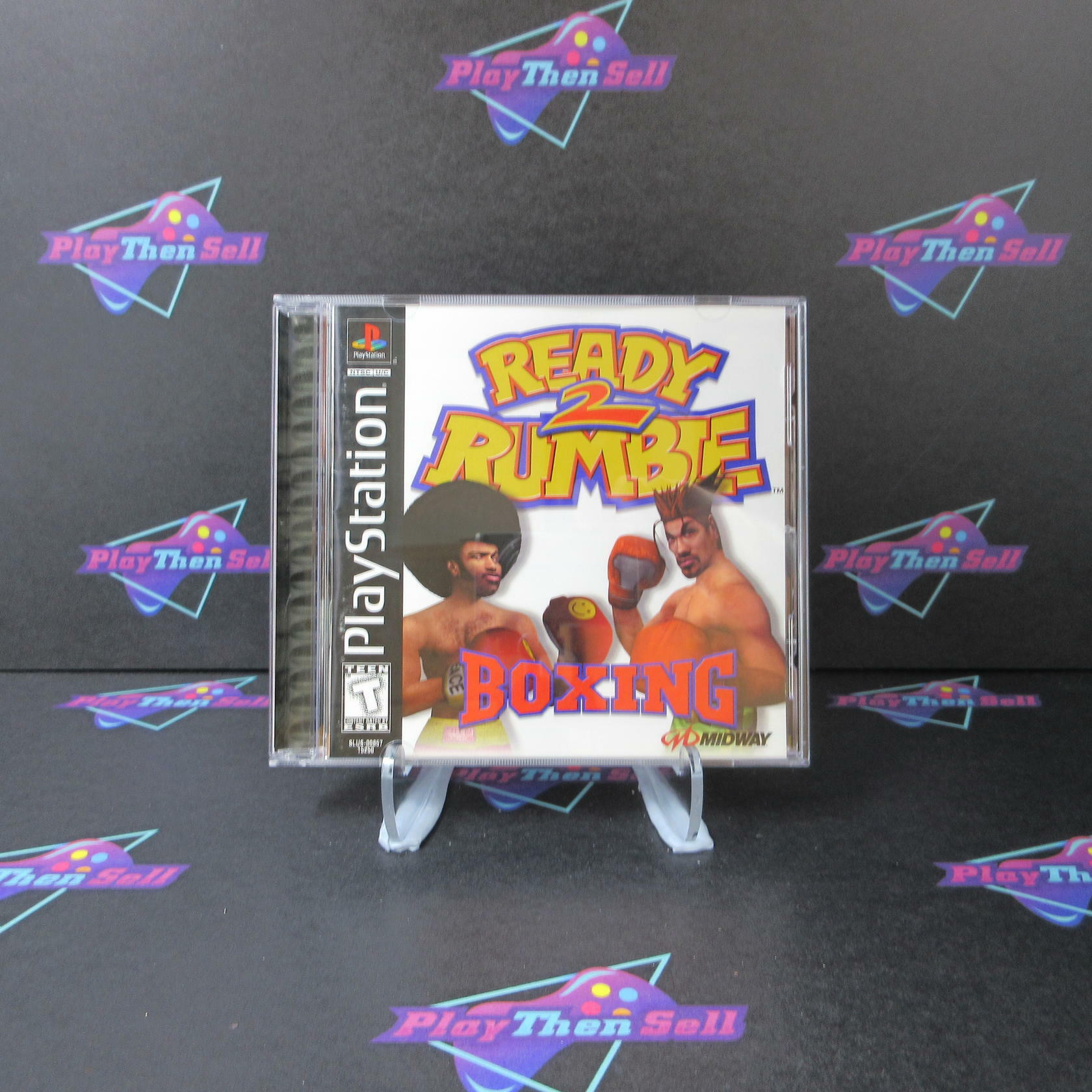 Ready 2 Rumble Boxing PS1 PlayStation 1 + Reg Card Complete - Excellent