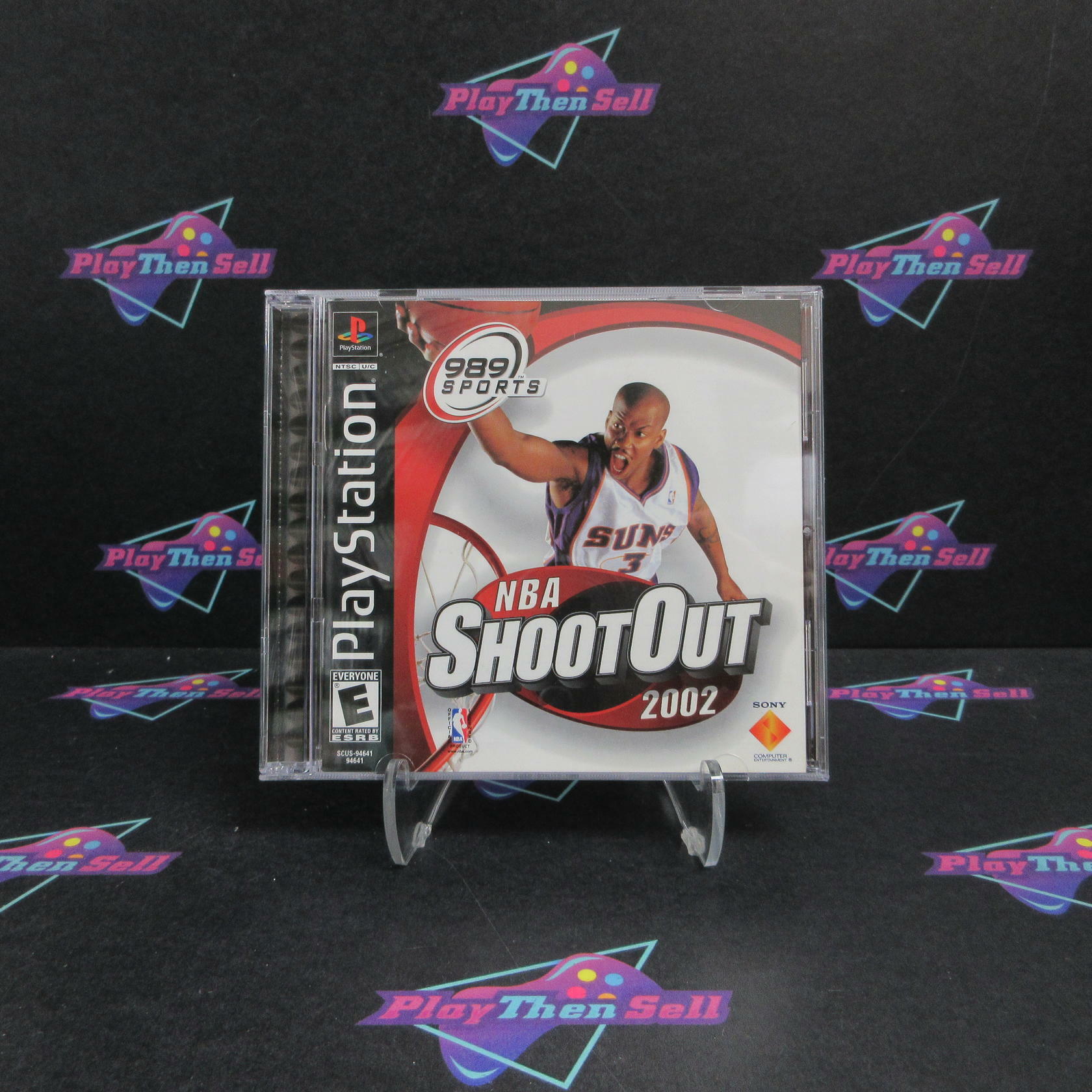 NBA Shootout 2002 PS1 PlayStation 1 + Reg Card Complete - Excellent