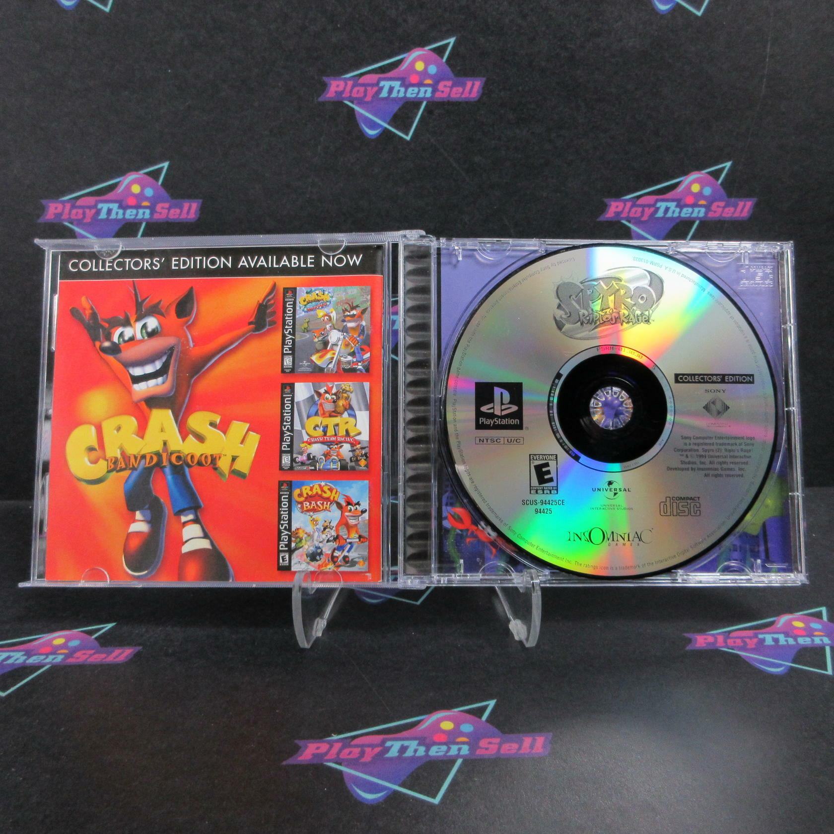 Spyro 2 Ripto's Rage Collector's Edition PS1 PlayStation 1 Complete - Excellent