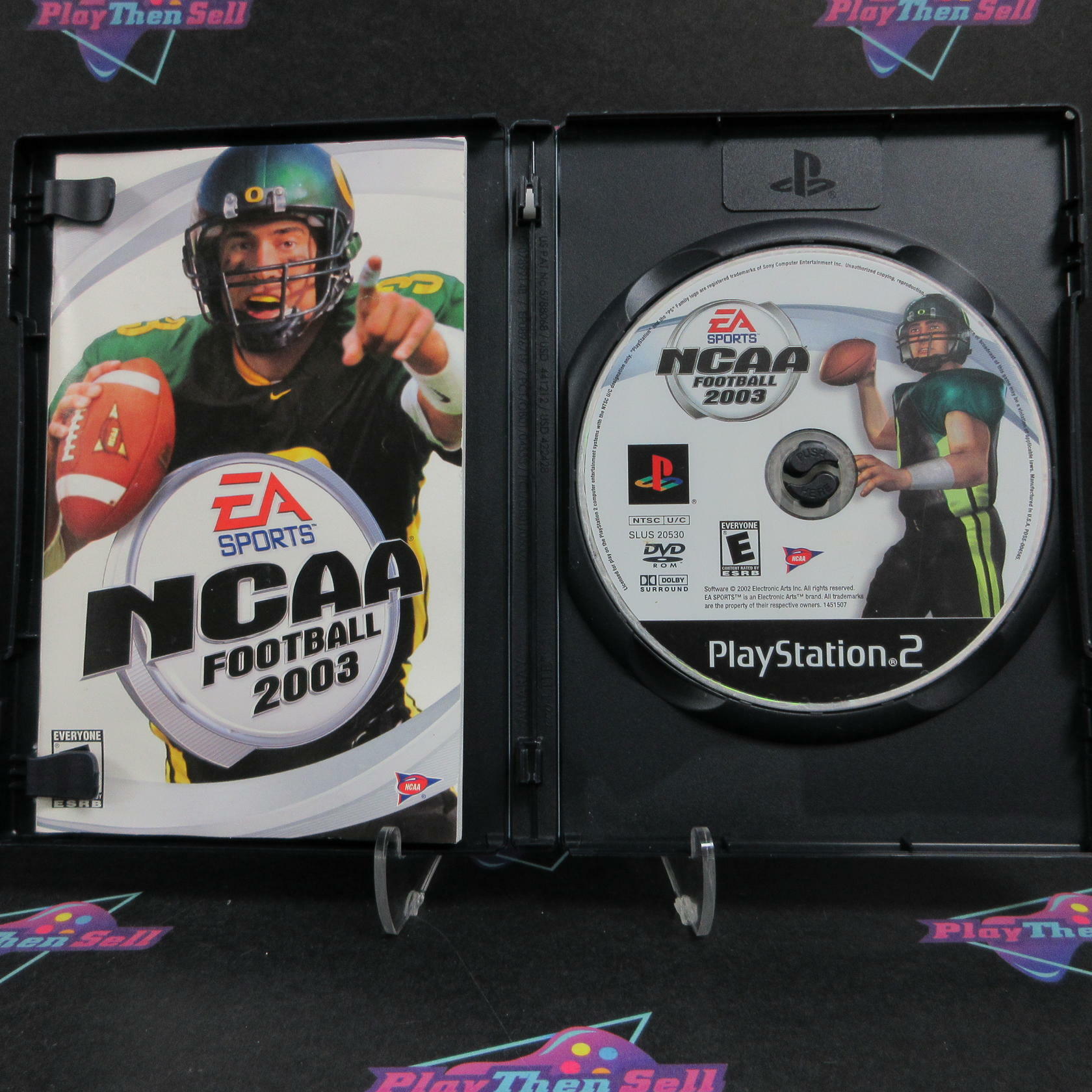 NCAA Football 2003 PS2 PlayStation 2 + Reg Card Complete - Excellent