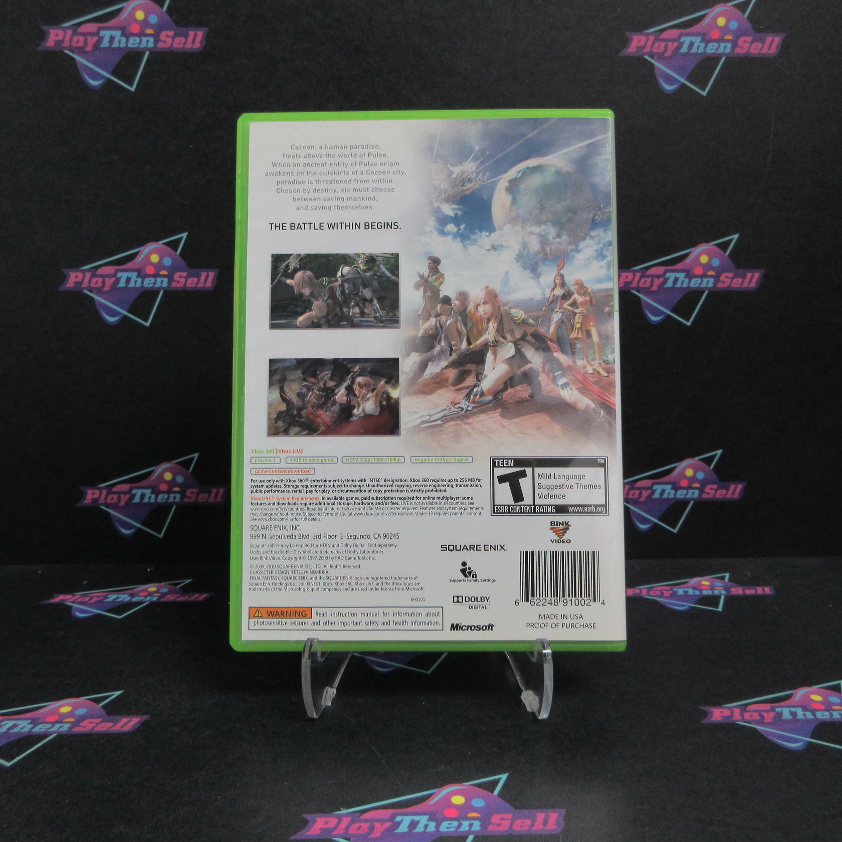 Final Fantasy XIII Xbox 360 PH Complete - Excellent