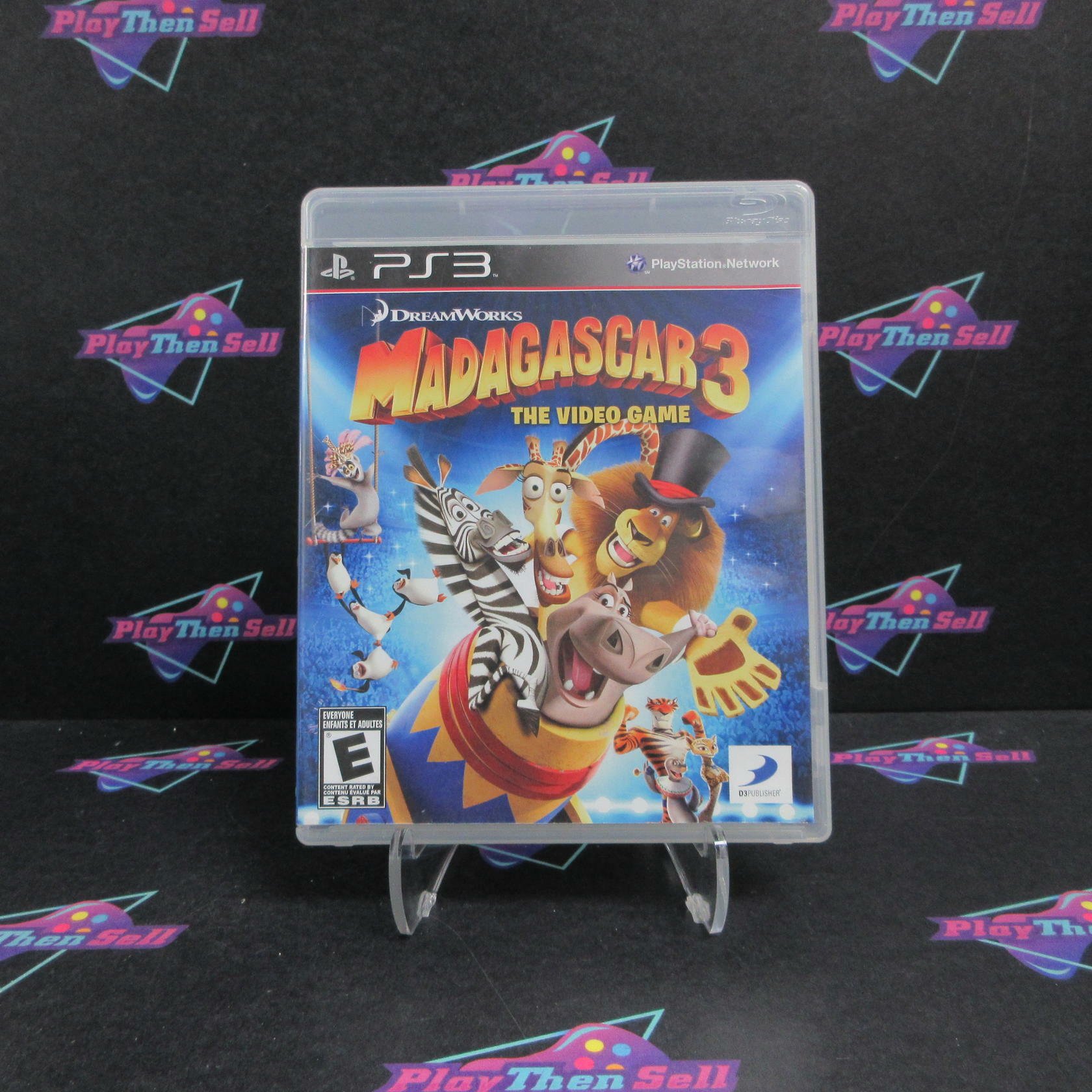 Madagascar 3 The Video Game PS3 PlayStation 3 - Very Good