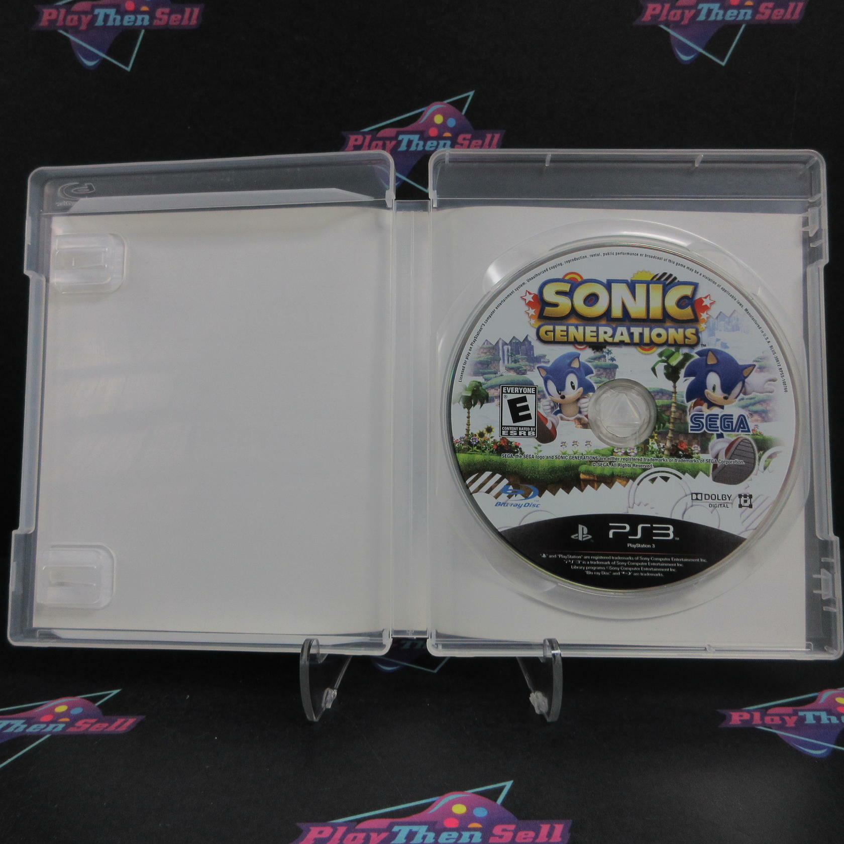 Sonic Generations PS3 PlayStation 3 - Very Good