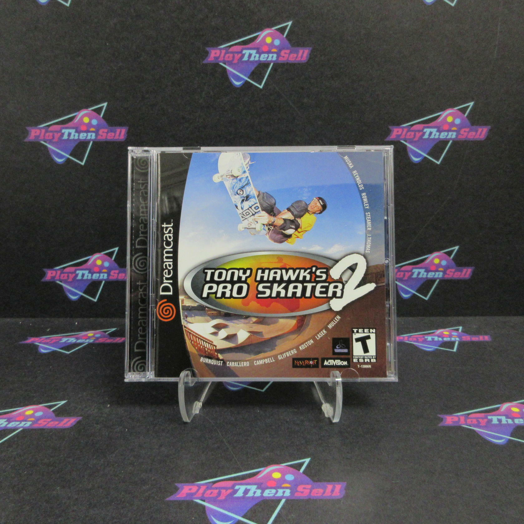 Tony Hawk's Pro Skater 2 Sega Dreamcast + Reg Card Complete - Excellent