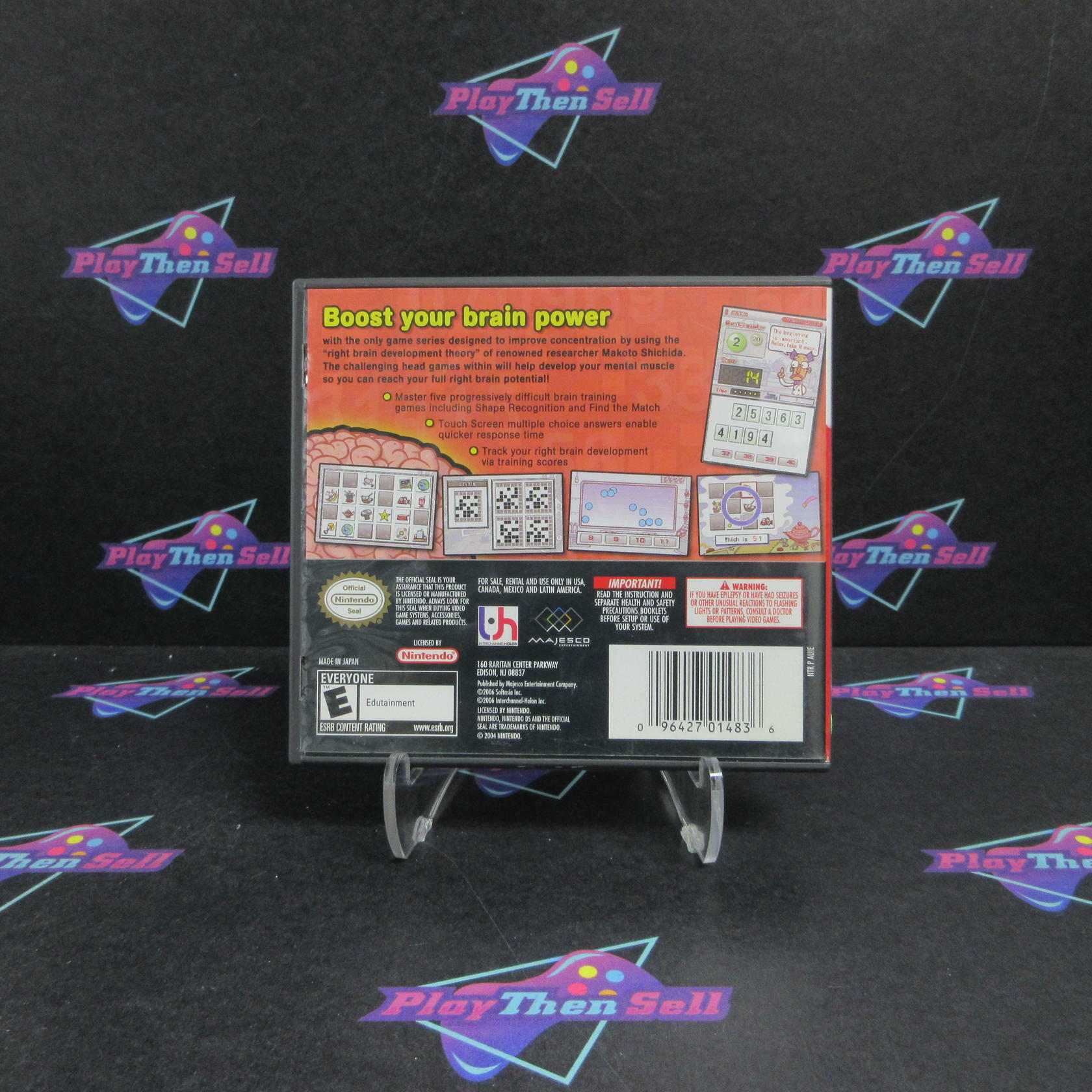 Brain Boost Beta Wave Nintendo DS - Very Good